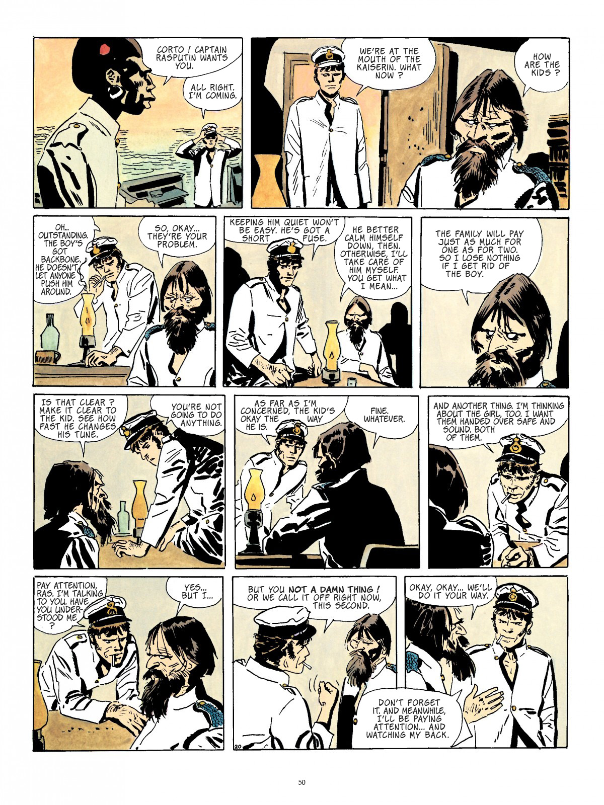 Read online Corto Maltese comic -  Issue # TPB 2 (Part 1) - 40
