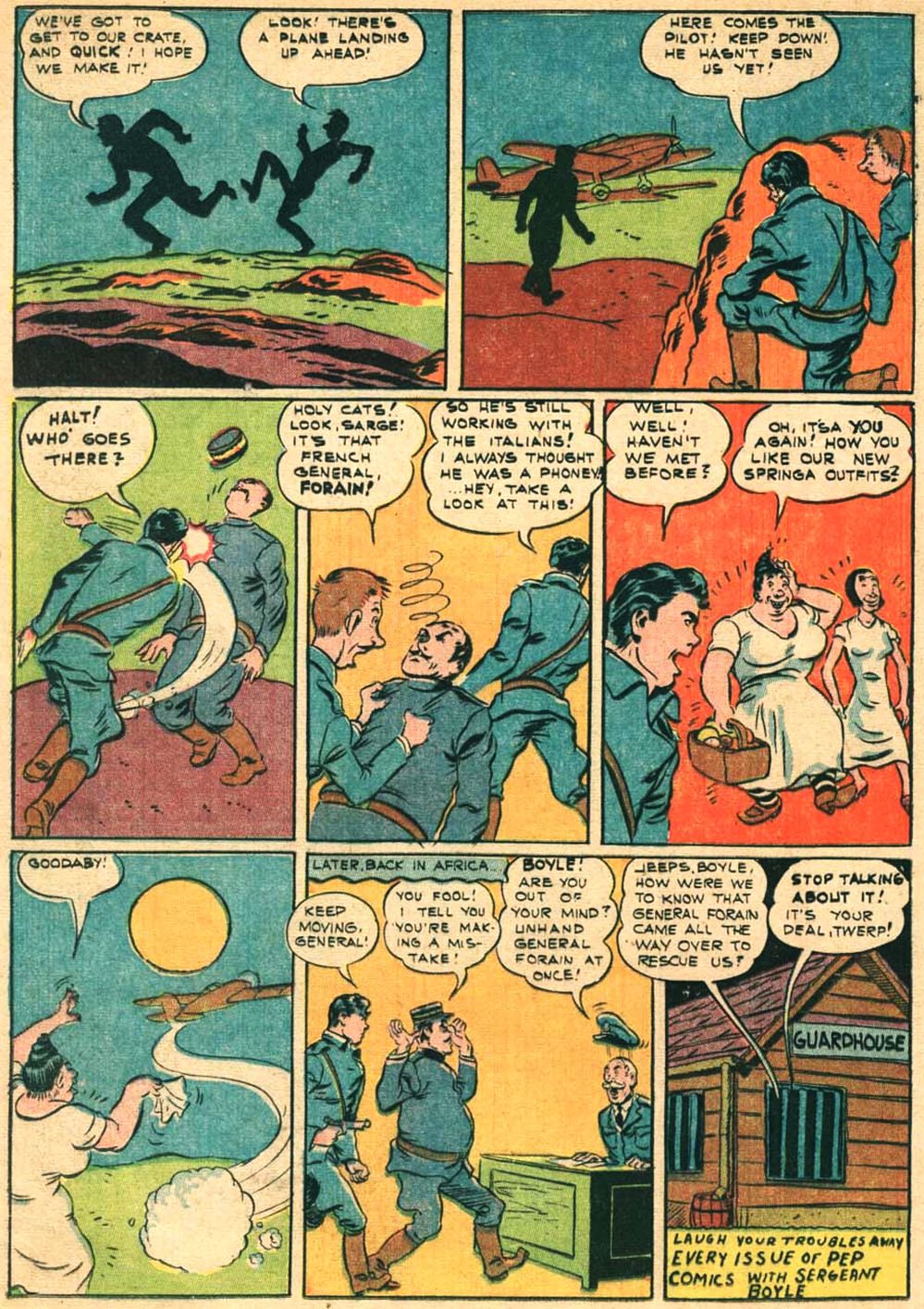 Read online Pep Comics comic -  Issue #38 - 46
