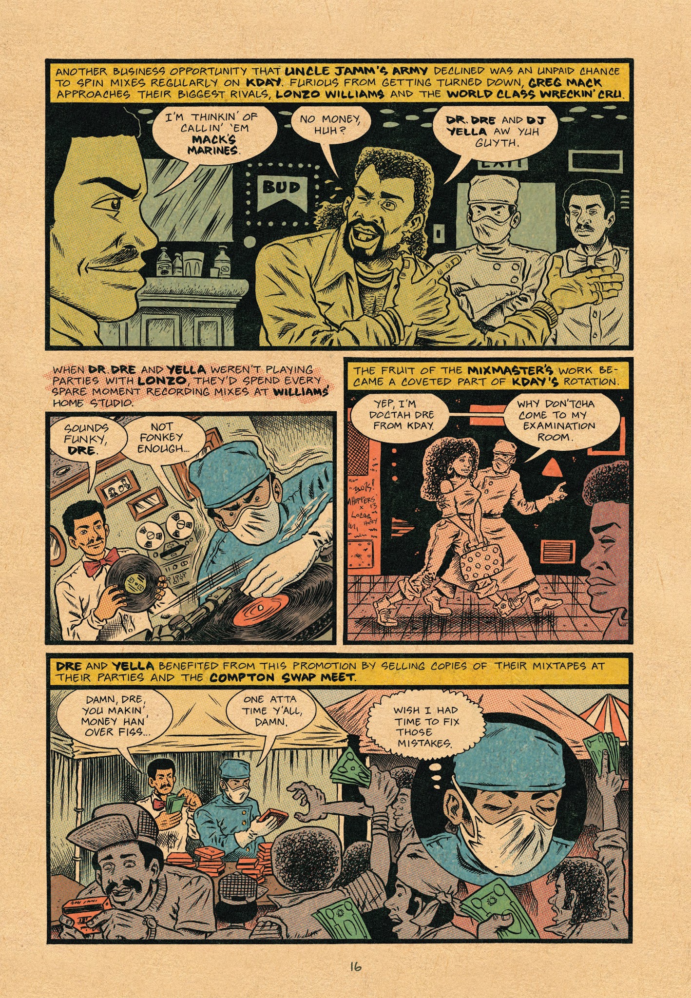 Read online Hip Hop Family Tree (2013) comic -  Issue # TPB 4 - 17