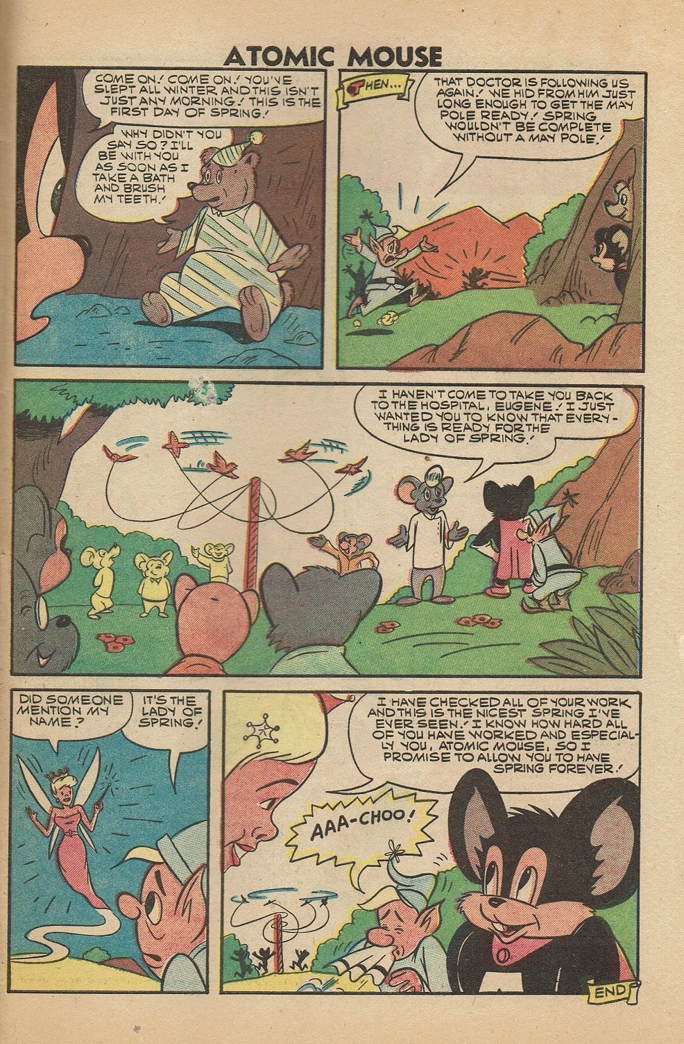 Read online Atomic Mouse comic -  Issue #31 - 33