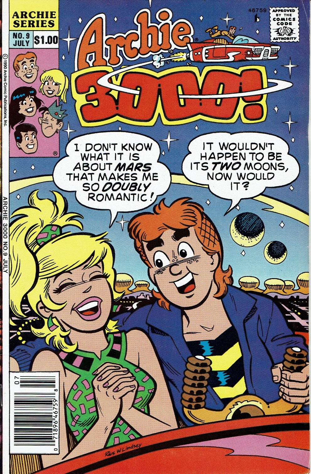 Read online Archie 3000! (1989) comic -  Issue #9 - 1