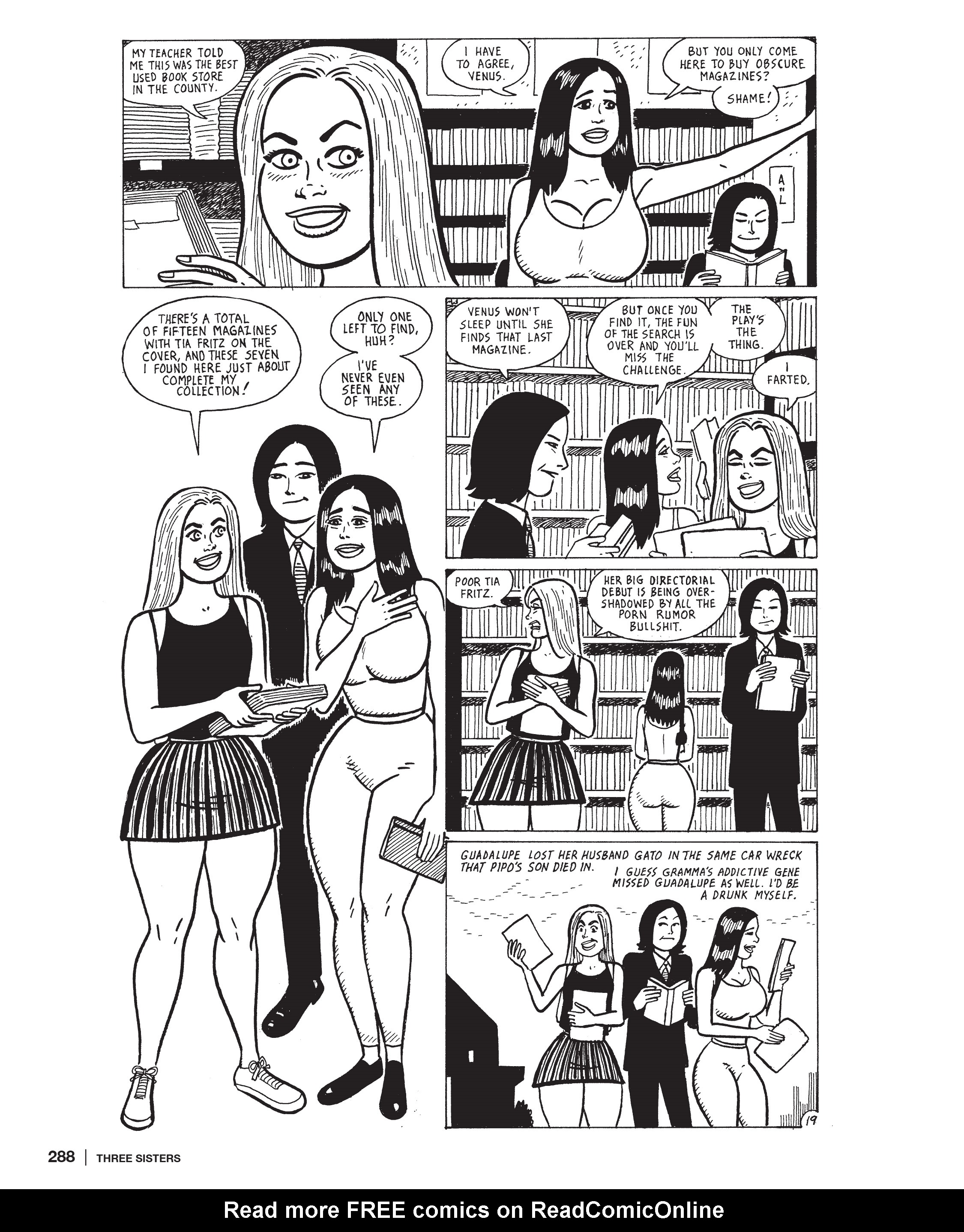 Read online Three Sisters: The Love and Rockets Library comic -  Issue # TPB (Part 3) - 88