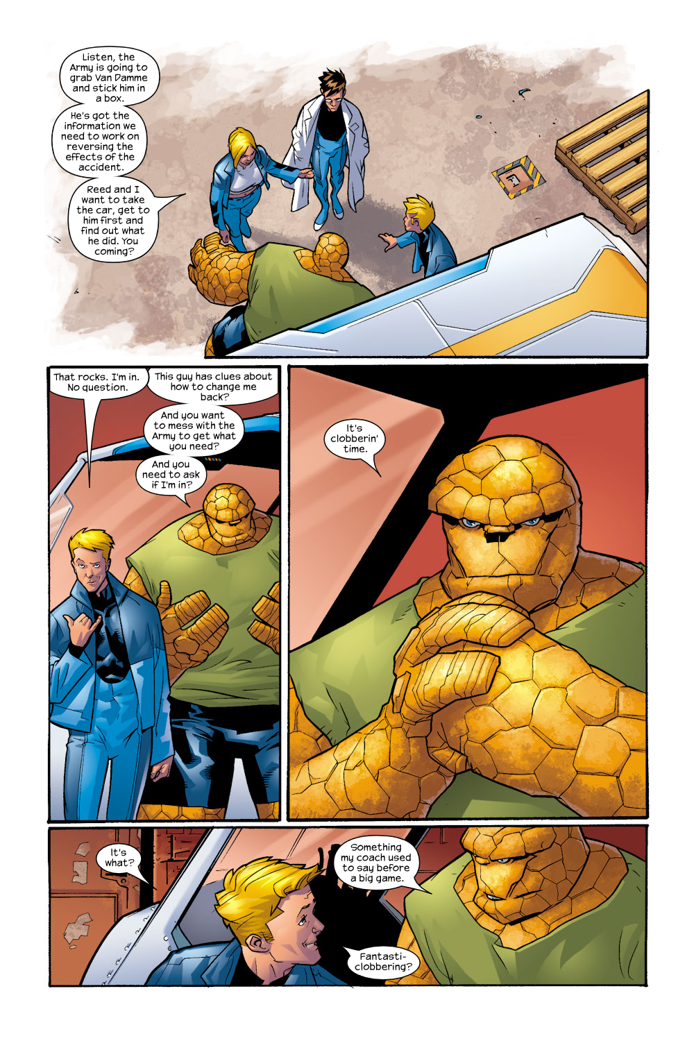 Read online Ultimate Fantastic Four (2004) comic -  Issue #10 - 18