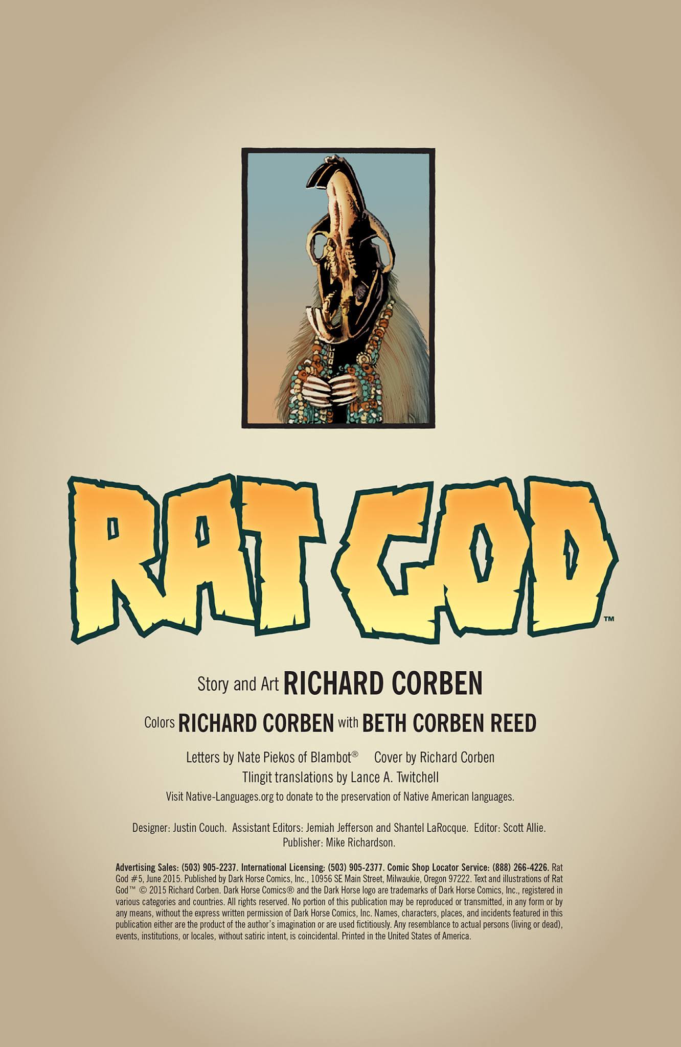 Read online Rat God comic -  Issue #5 - 2