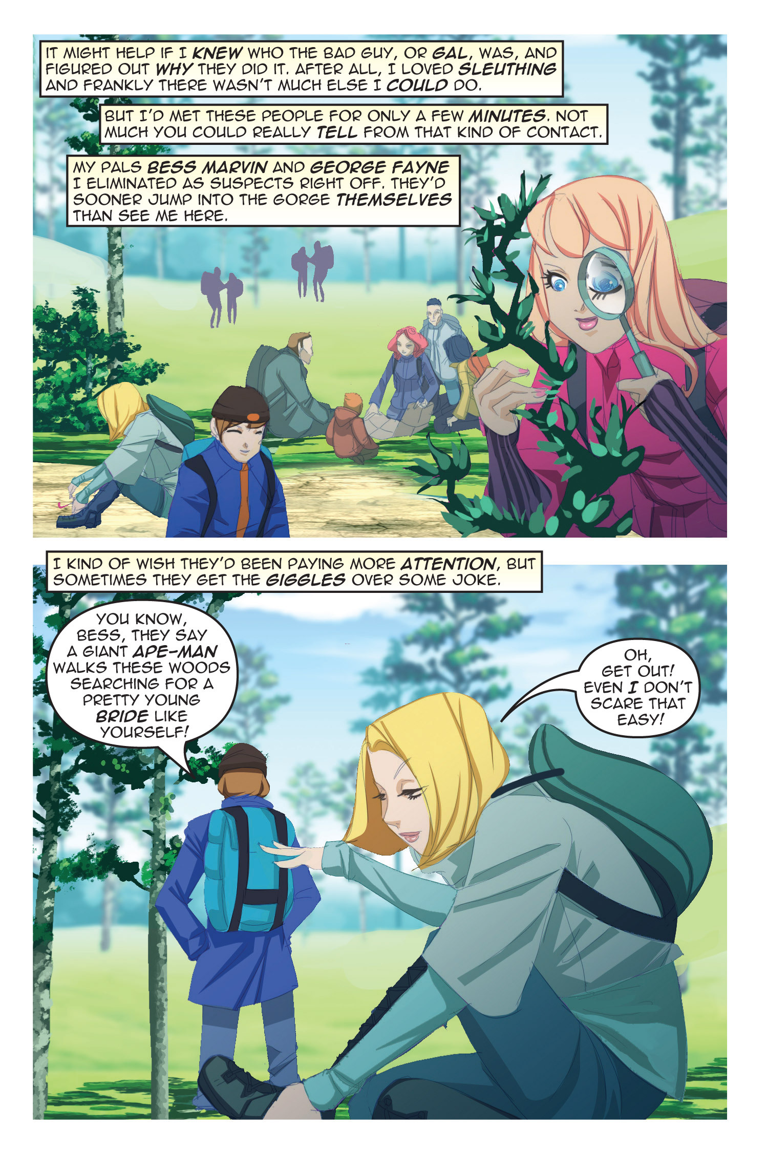 Read online Nancy Drew comic -  Issue #19 - 13