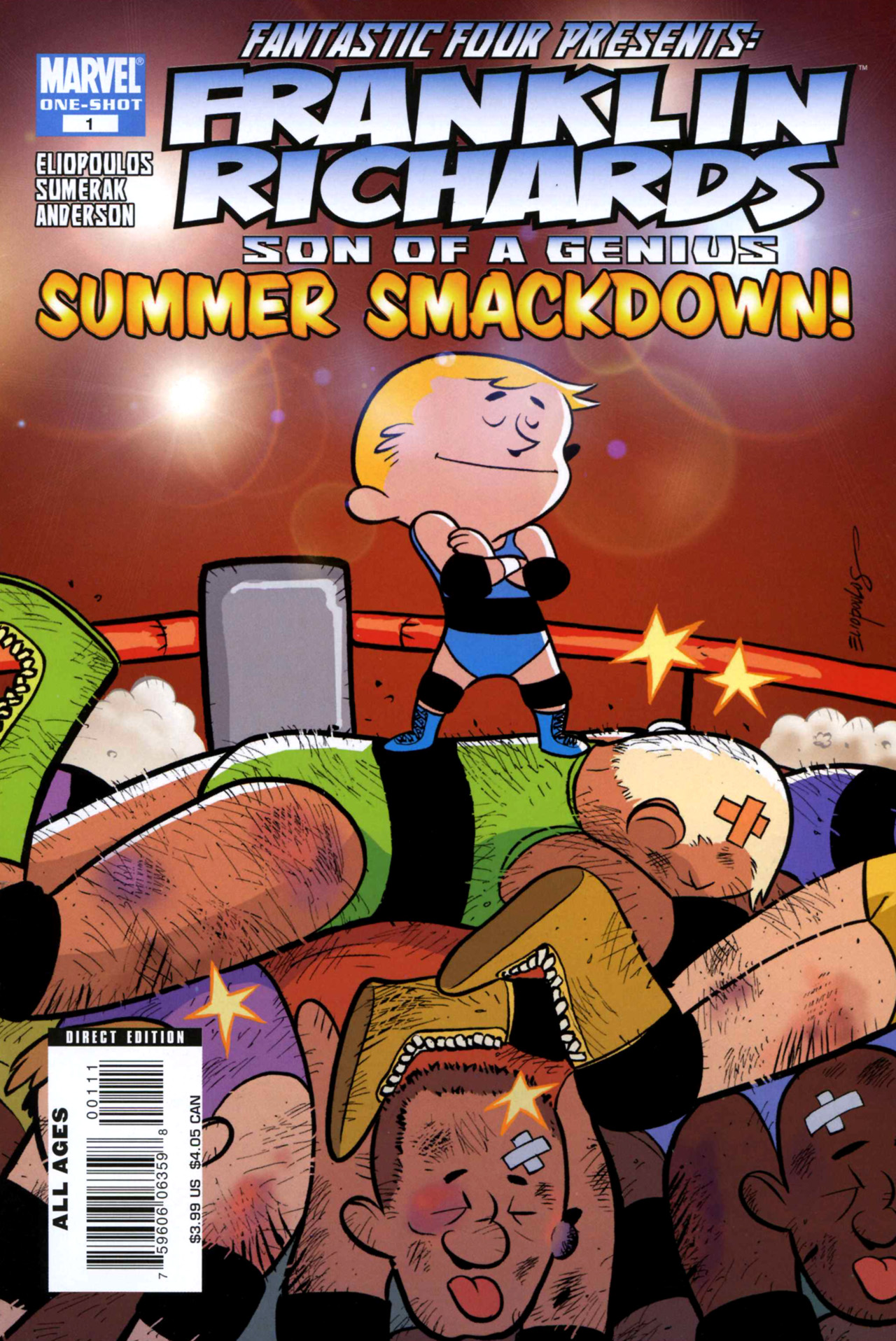 Read online Franklin Richards: Summer Smackdown! comic -  Issue # Full - 1