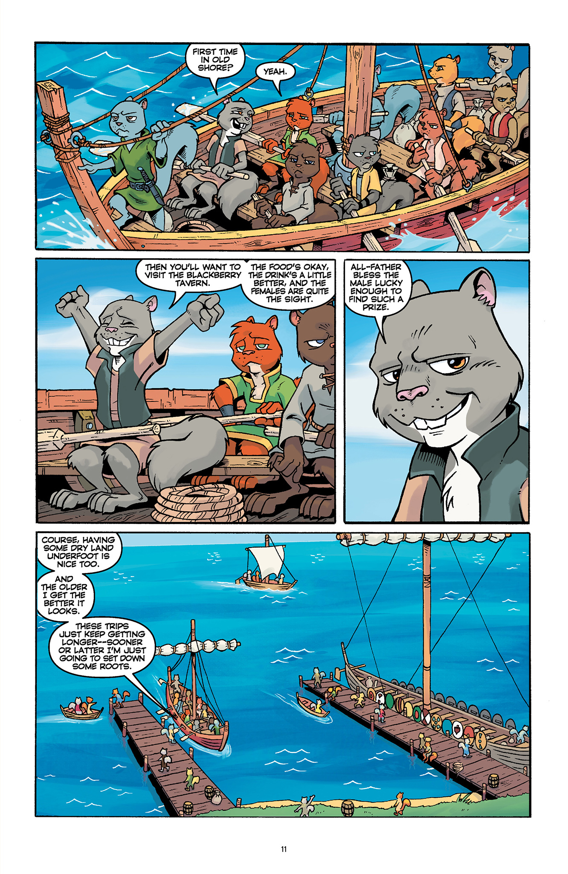 Read online Sons of Ashgard: Ill Met in Elmgard comic -  Issue # TPB (Part 1) - 12