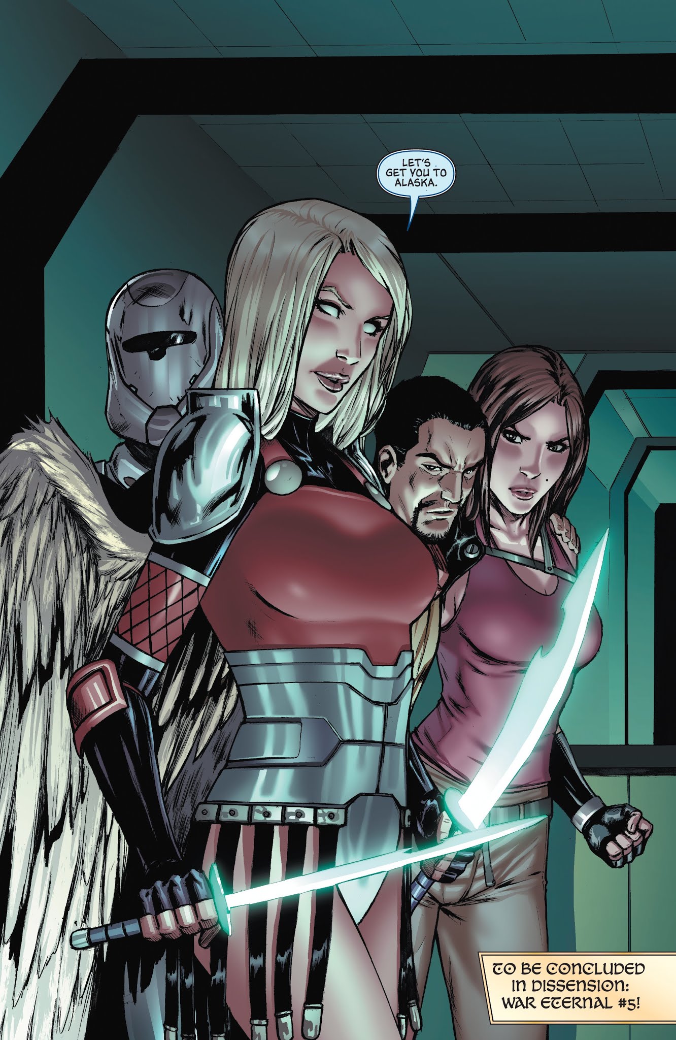 Read online Dissension: War Eternal comic -  Issue #4 - 22