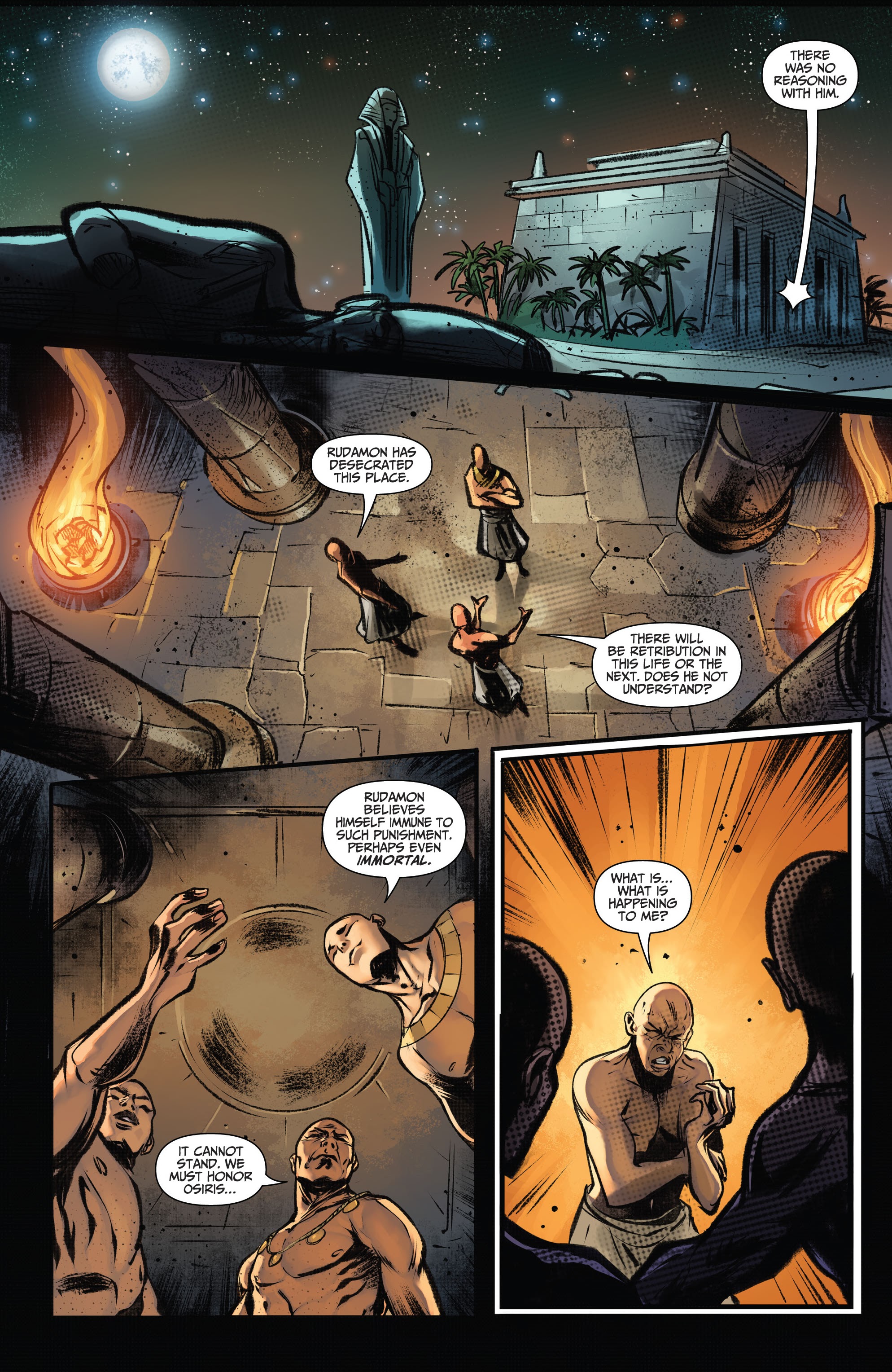 Read online Myths & Legends Quarterly: Blood Pharaoh comic -  Issue # Full - 51