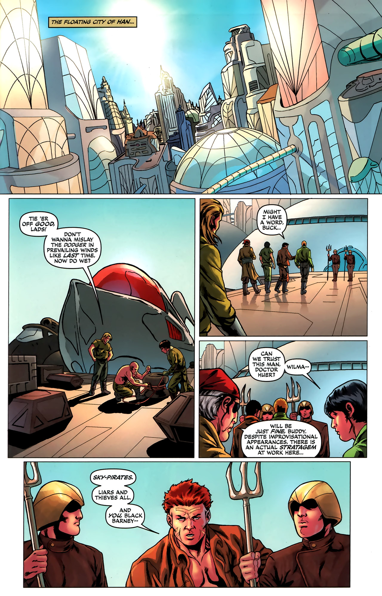 Read online Buck Rogers (2009) comic -  Issue #10 - 12