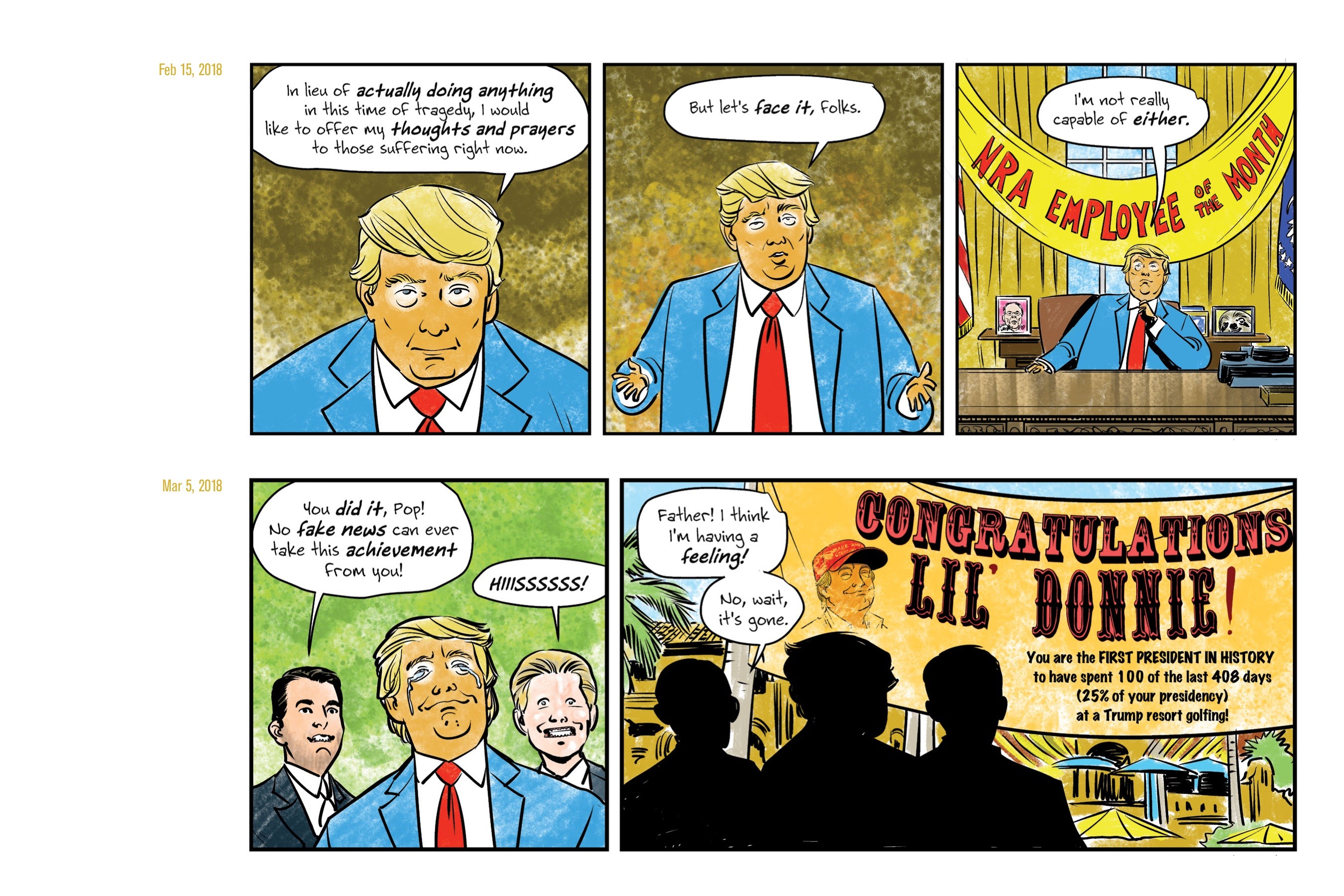Read online Lil' Donnie: Executive Privilege comic -  Issue # TPB - 72