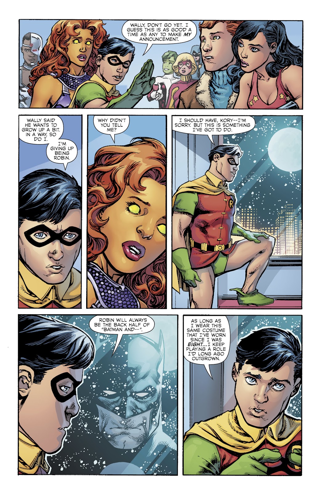 Tales From the Dark Multiverse: Teen Titans: The Judas Contract issue Full - Page 8