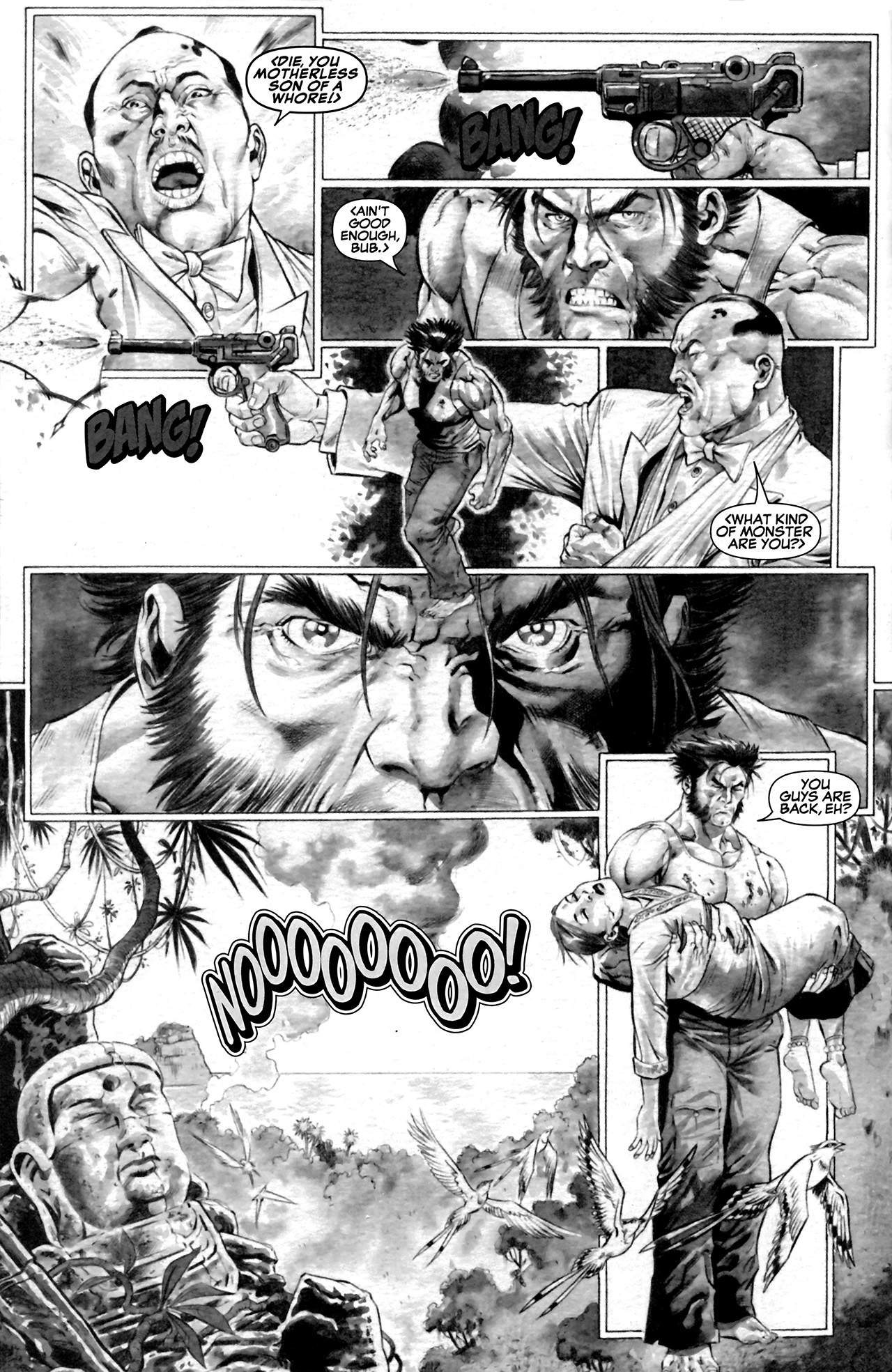 Read online Rampaging Wolverine comic -  Issue # Full - 16