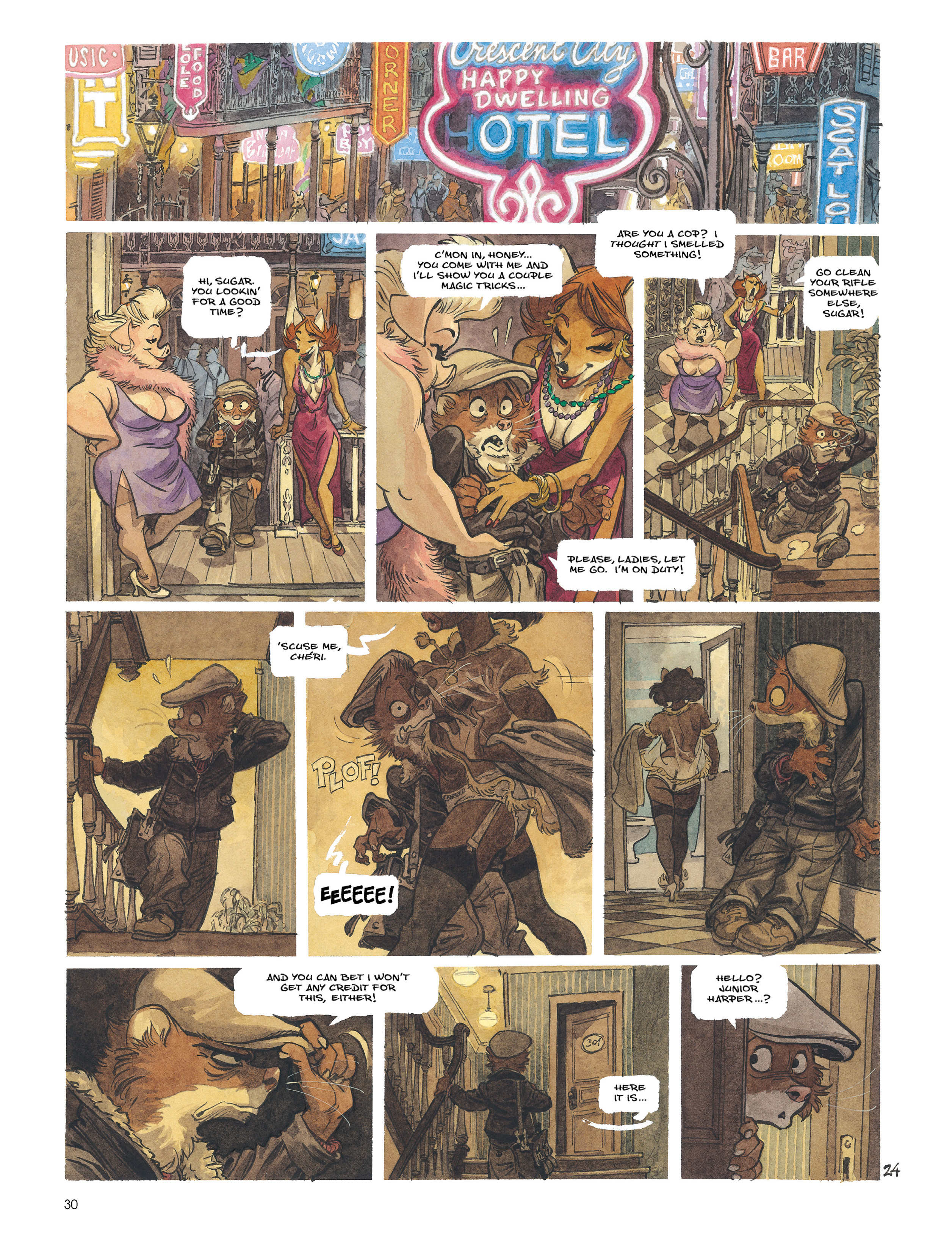 Read online Blacksad: A Silent Hell comic -  Issue # TPB - 31
