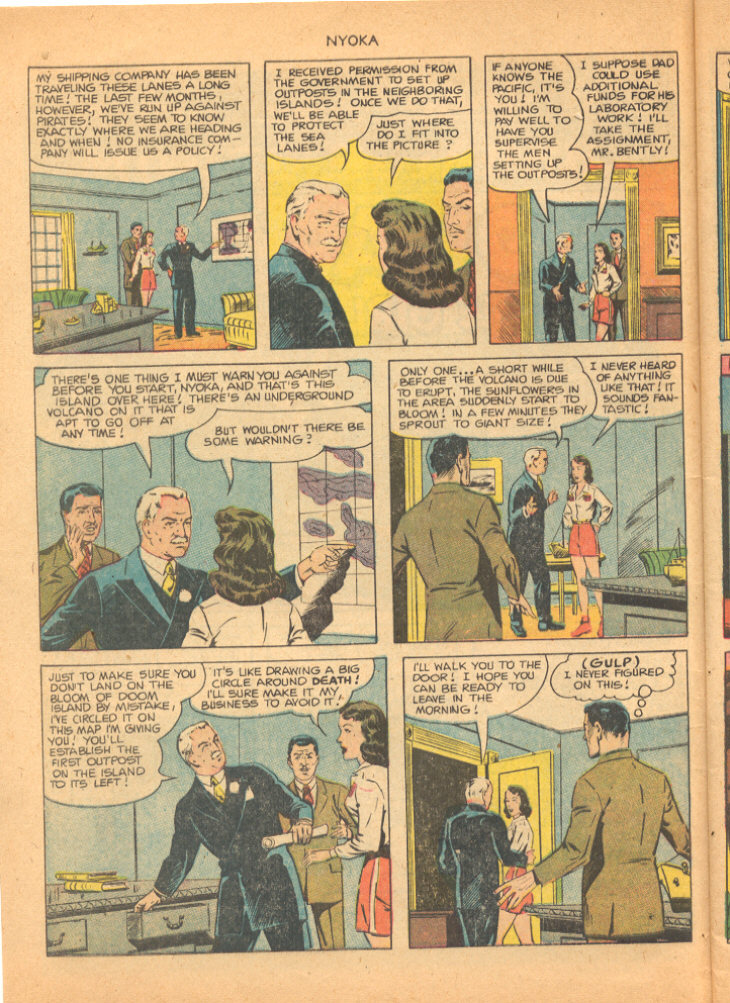 Read online Nyoka the Jungle Girl (1945) comic -  Issue #62 - 4