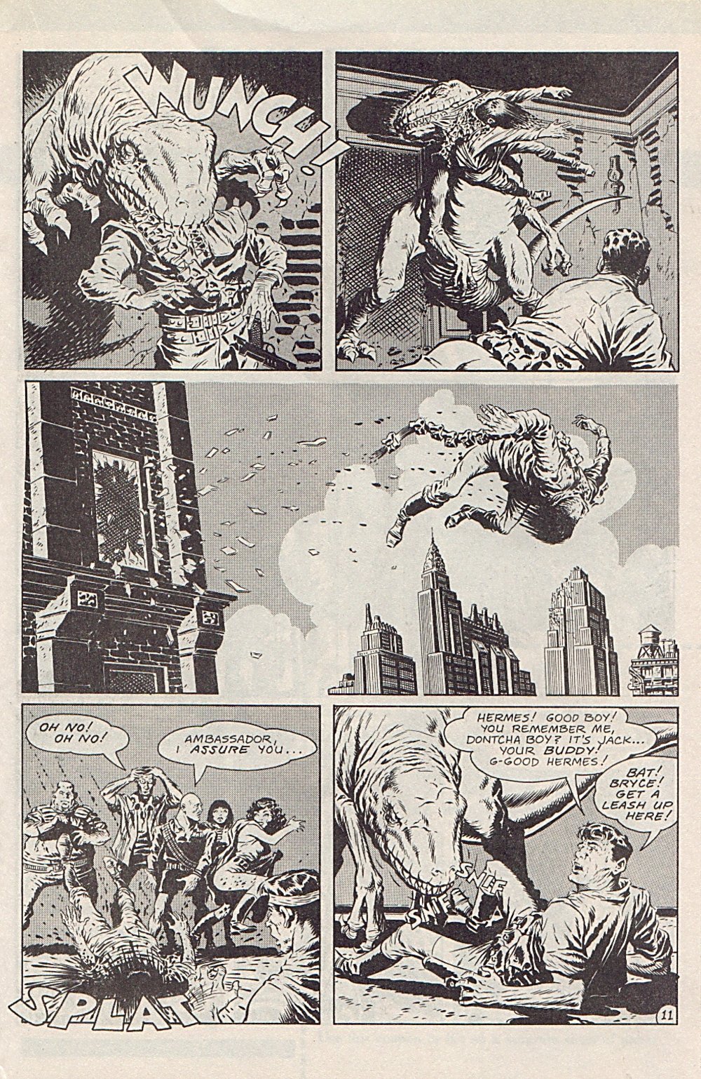 Read online Xenozoic Tales comic -  Issue #1 - 14