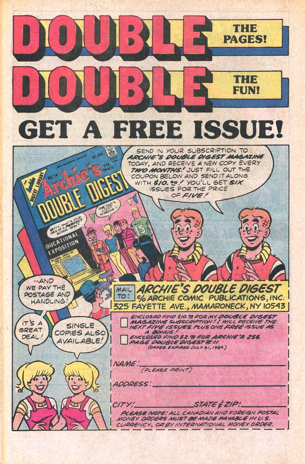 Read online Archie's TV Laugh-Out comic -  Issue #95 - 28