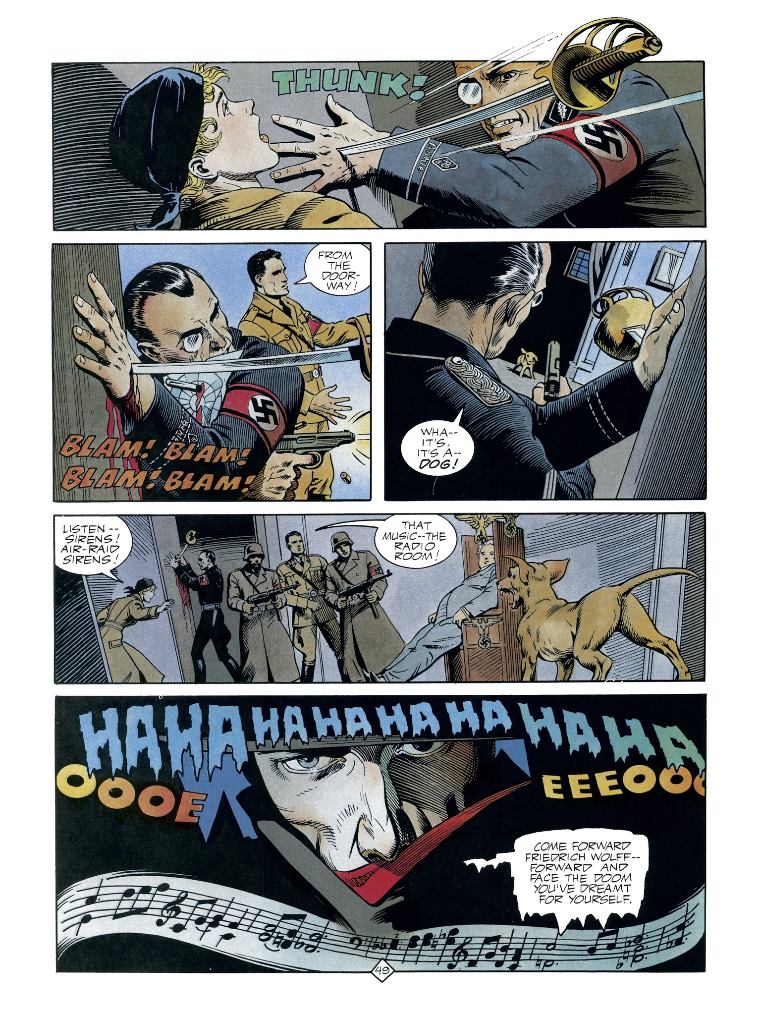 Read online The Shadow 1941: Hitler's Astrologer comic -  Issue # Full - 54