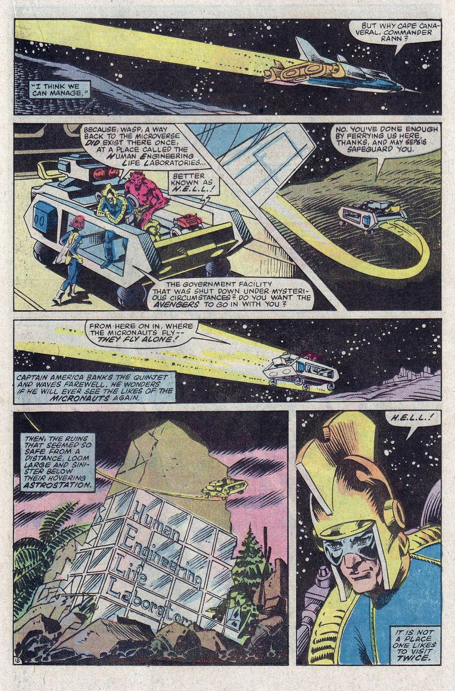 Read online Micronauts (1979) comic -  Issue #43 - 16