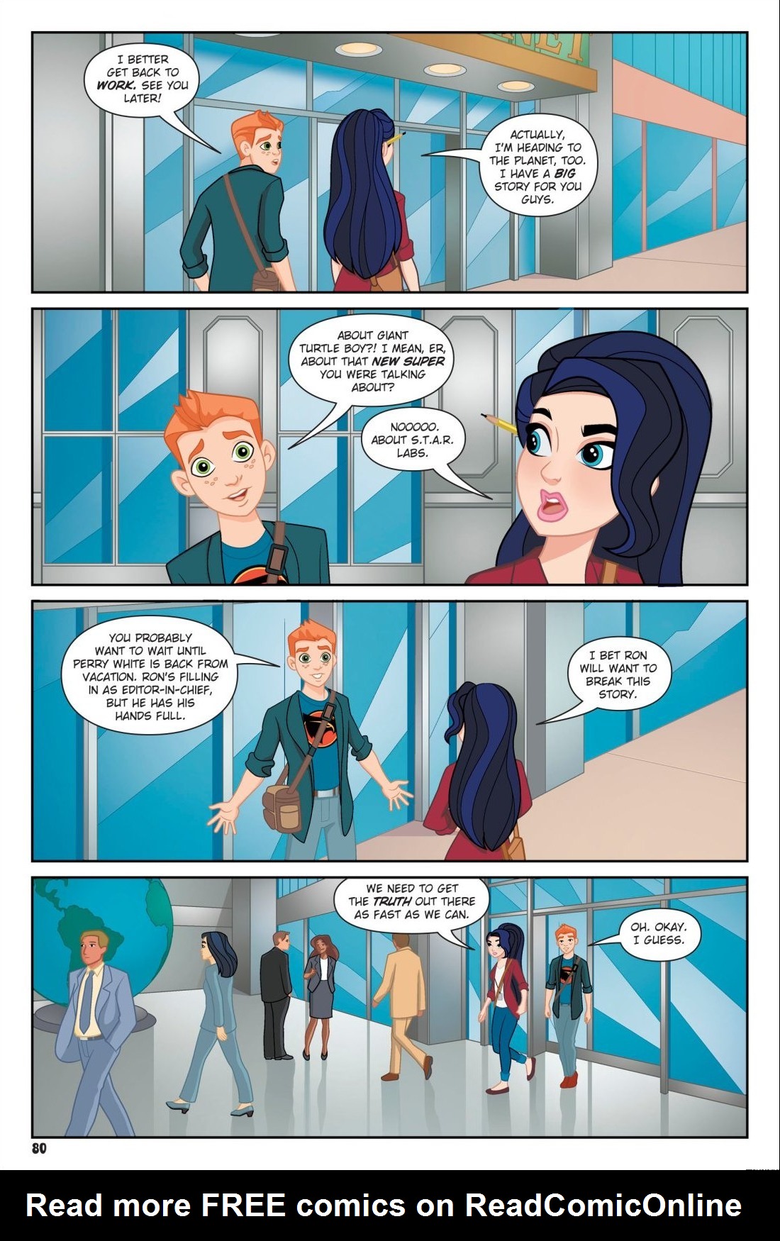 Read online DC Super Hero Girls: Date With Disaster comic -  Issue # TPB - 79