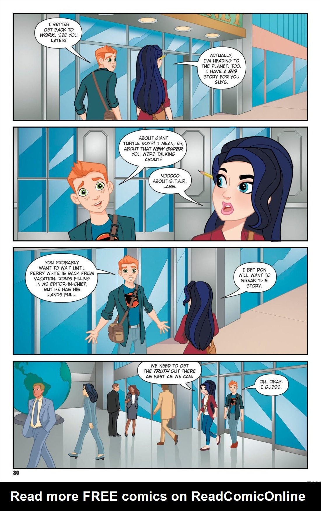 Read online DC Super Hero Girls: Date With Disaster comic -  Issue # TPB - 79