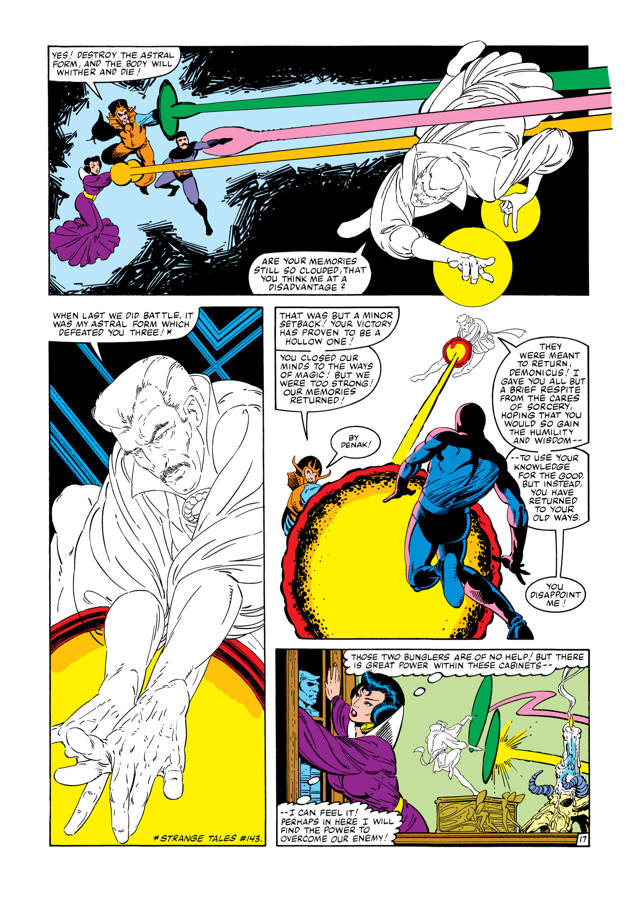 Read online Marvel Masterworks: Doctor Strange comic -  Issue # TPB 9 (Part 3) - 33