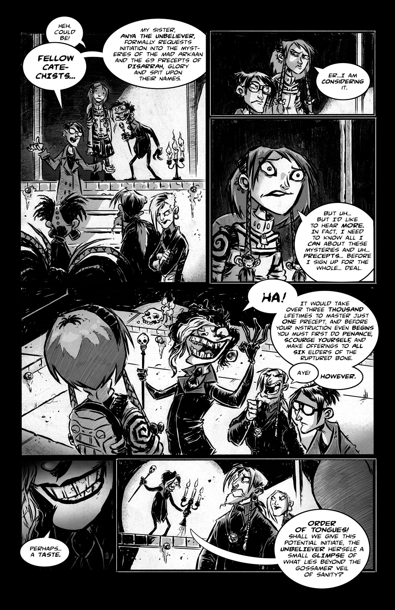 Read online Eldritch! comic -  Issue #2 - 10