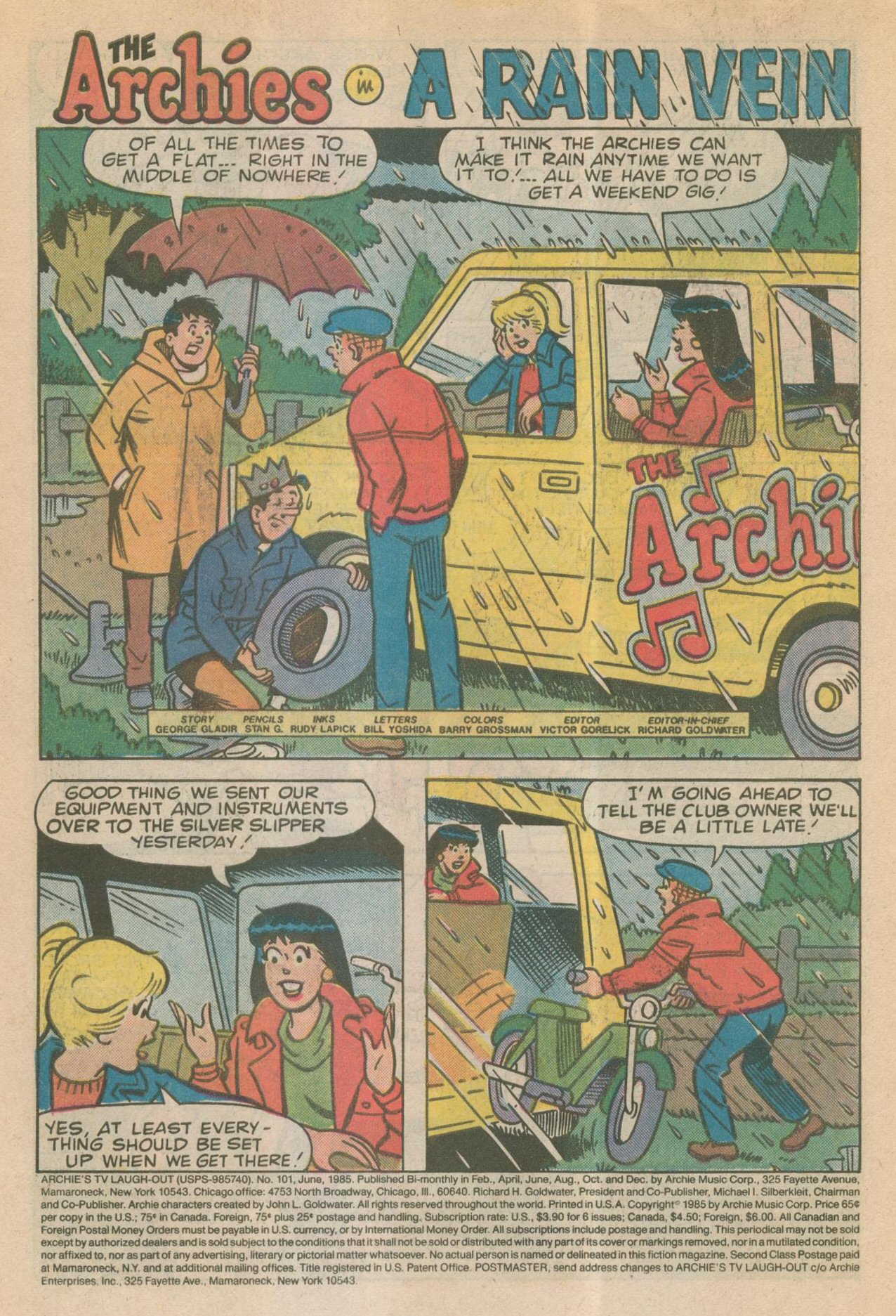Read online Archie's TV Laugh-Out comic -  Issue #101 - 3