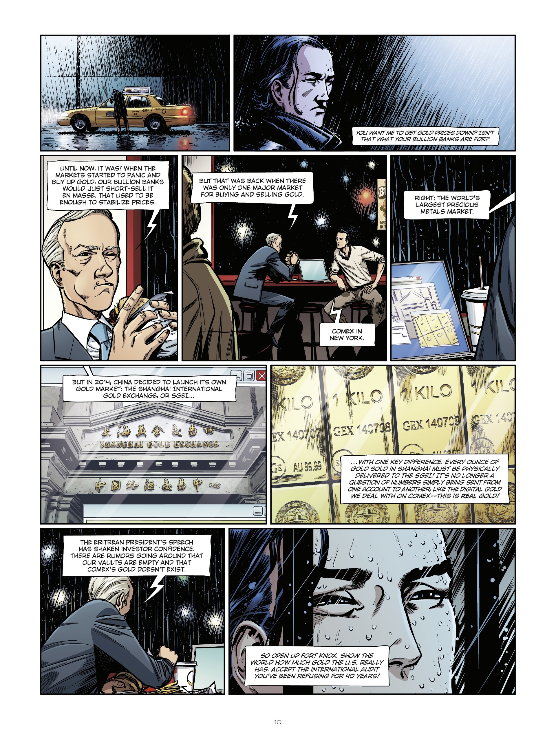 Read online Hedge Fund comic -  Issue #6 - 10