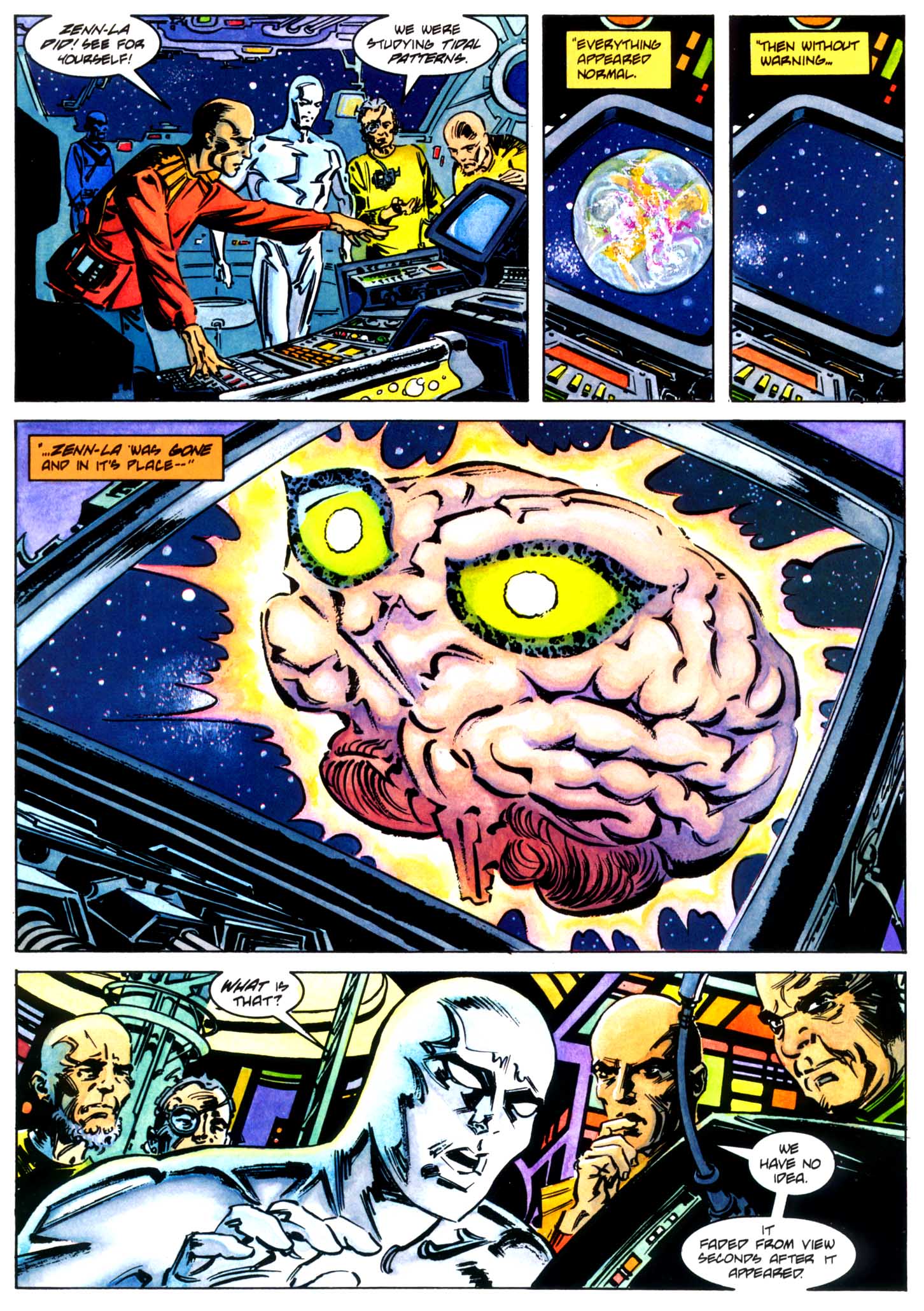 Read online Marvel Graphic Novel comic -  Issue #71 - Silver Surfer - Homecoming - 8