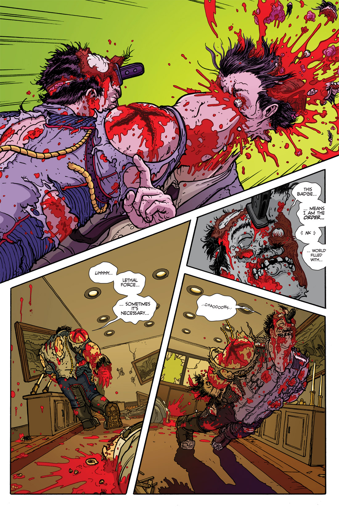 Read online Officer Downe: Bigger, Better, Bastard Edition comic -  Issue # TPB - 46