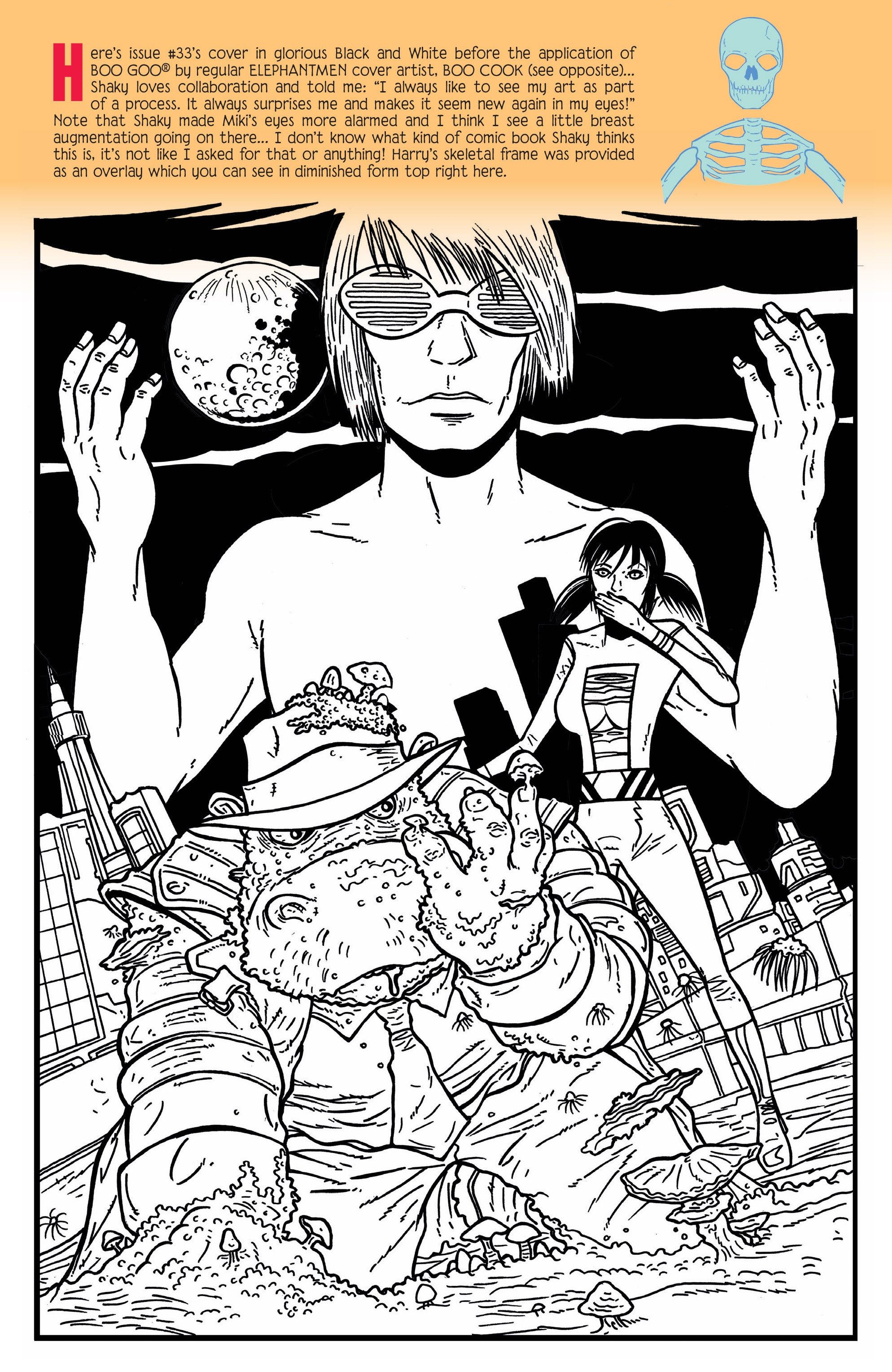 Read online Shaky Kane: Elephantmen & Monsters comic -  Issue # TPB - 74