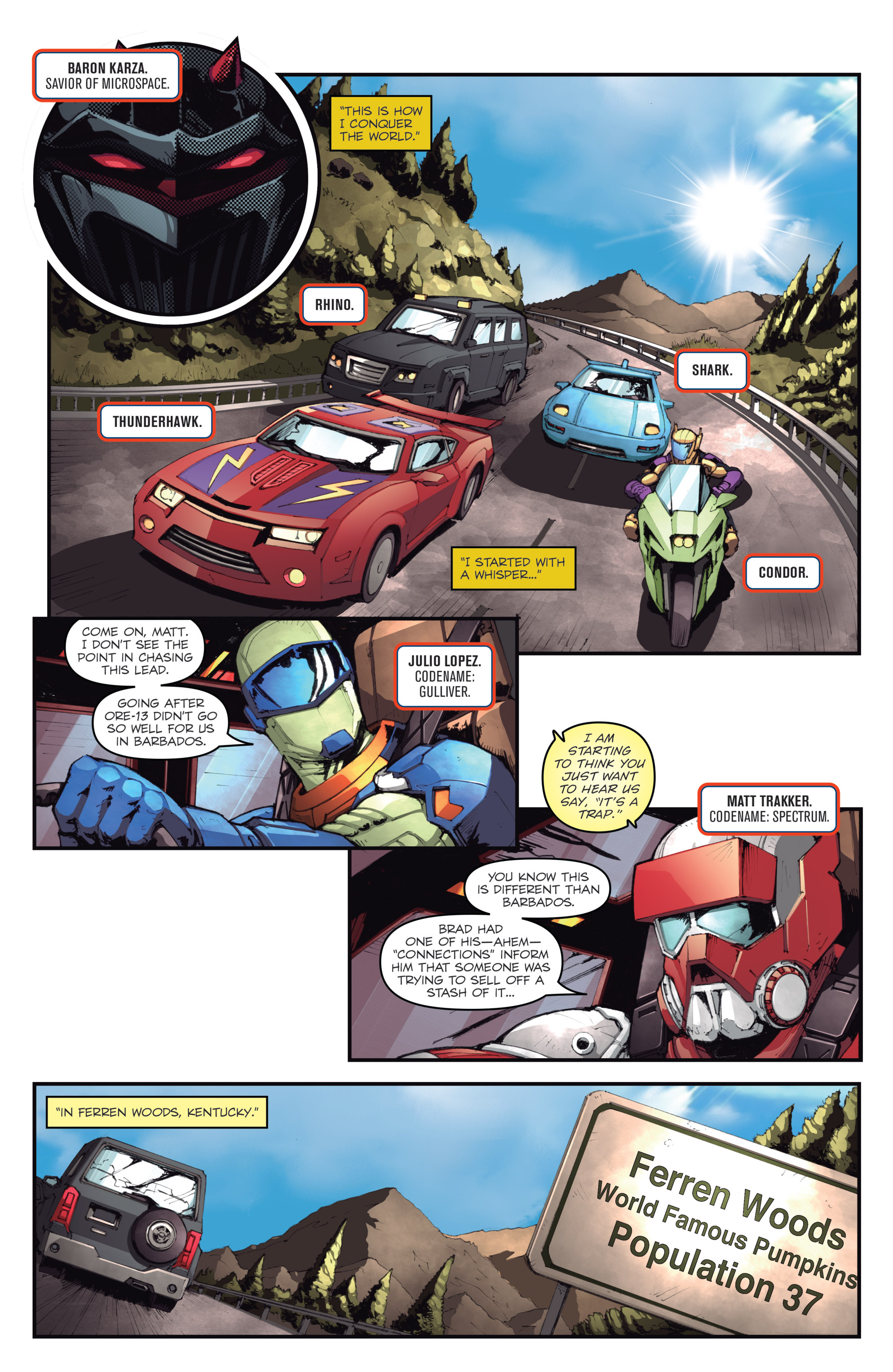 Read online Micronauts: Wrath of Karza comic -  Issue #1 - 5