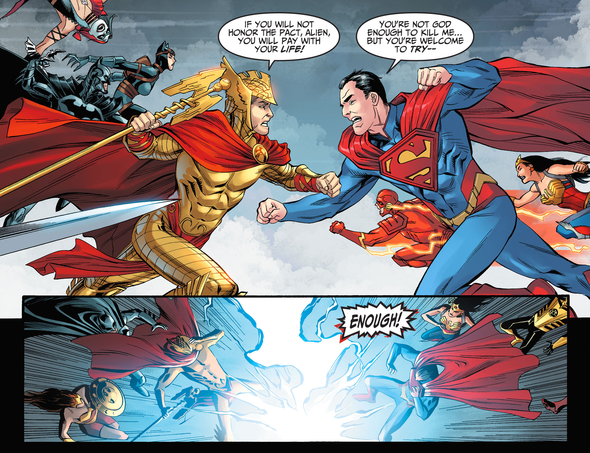 Read online Injustice: Gods Among Us Year Four comic -  Issue #8 - 13