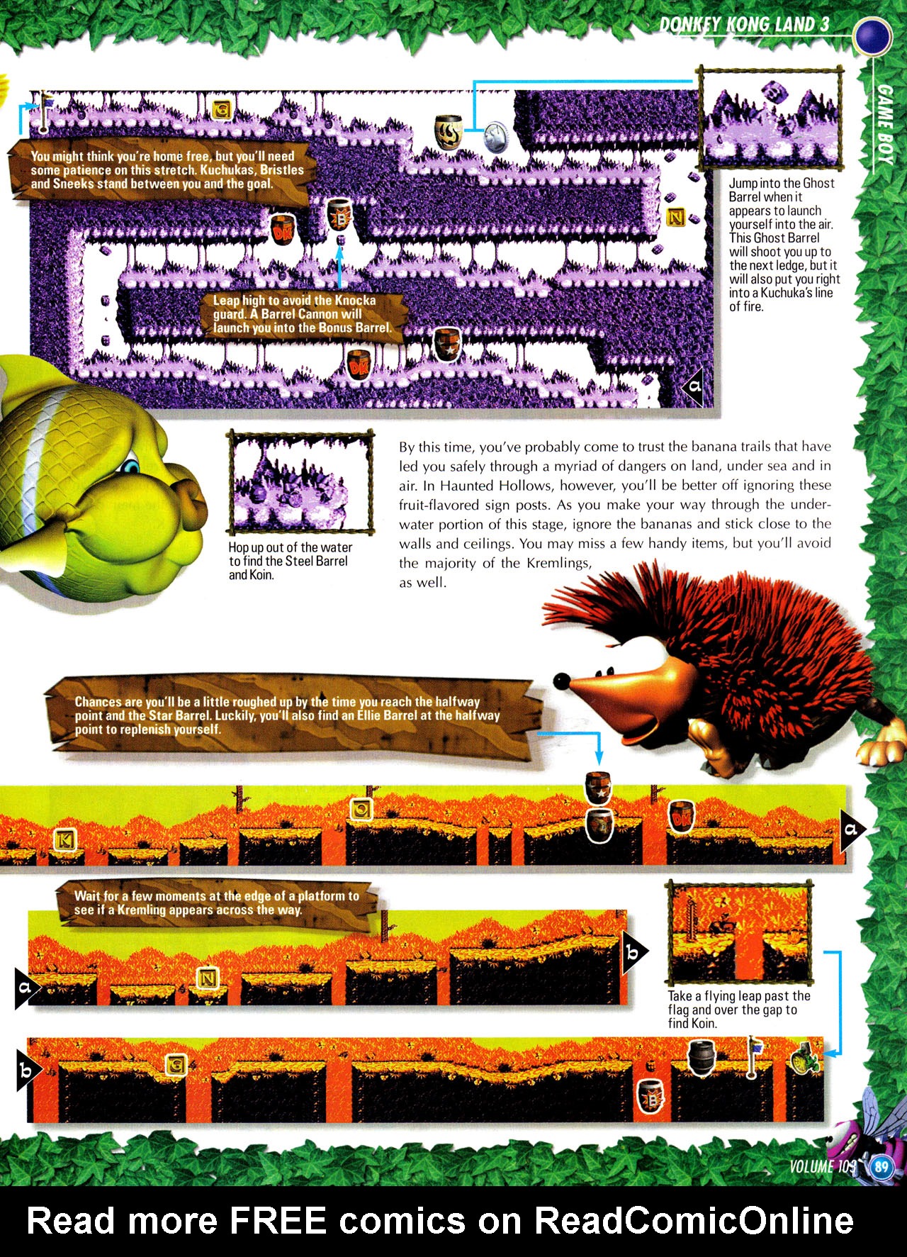 Read online Nintendo Power comic -  Issue #103 - 96
