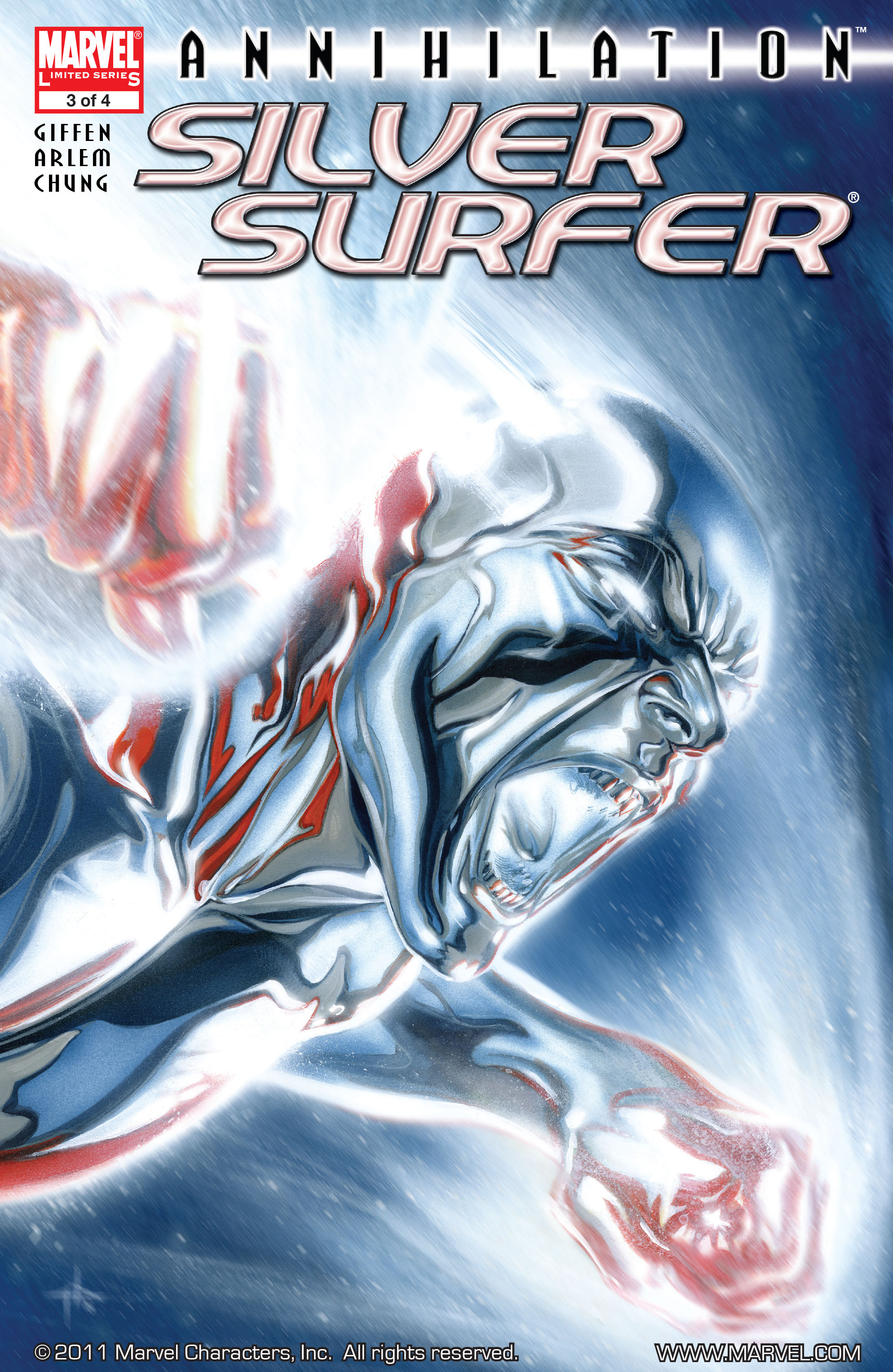 Read online Annihilation: Silver Surfer comic -  Issue #3 - 1