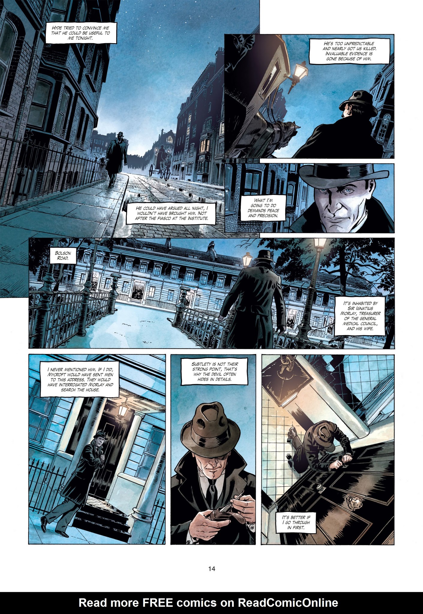 Read online Sherlock Holmes Society comic -  Issue #3 - 14