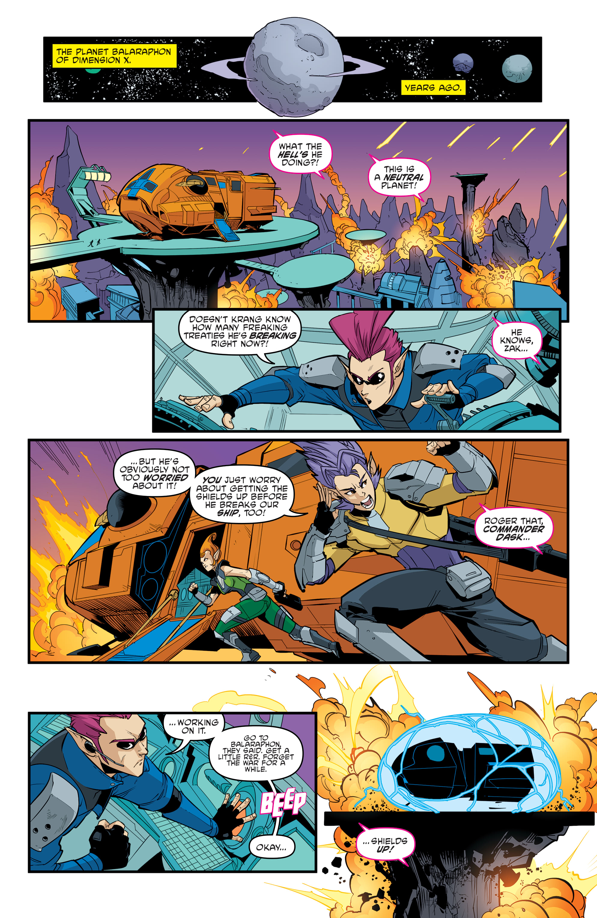 Read online Teenage Mutant Ninja Turtles: The Armageddon Game—Opening Moves comic -  Issue #1 - 17