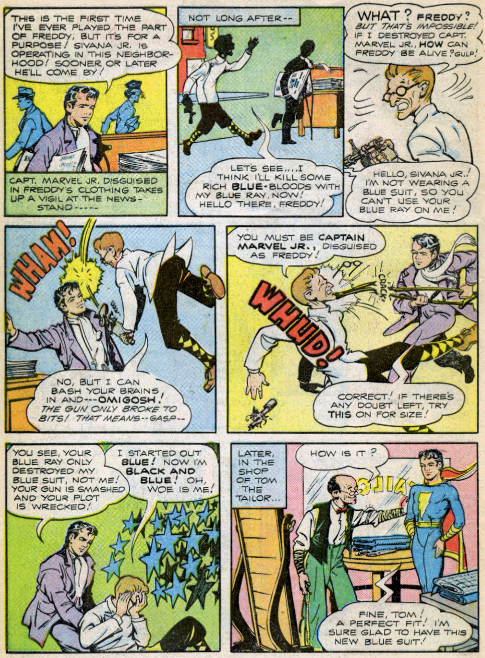 Read online Captain Marvel, Jr. comic -  Issue #52 - 8