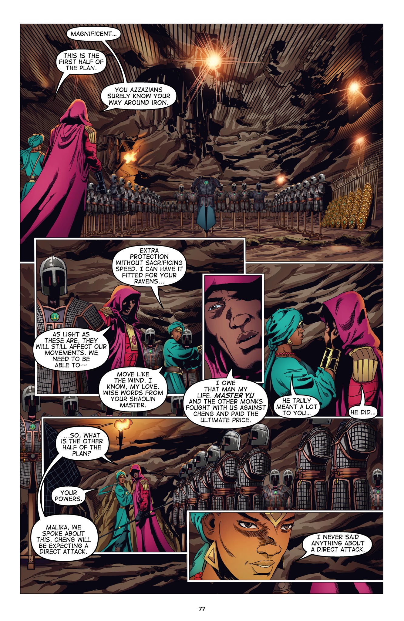 Read online Malika: Warrior Queen comic -  Issue # TPB 1 (Part 1) - 79