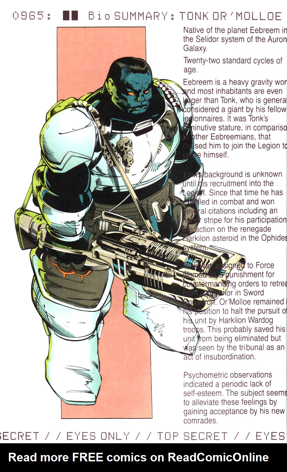 Read online Alien Legion: On the Edge comic -  Issue #3 - 47