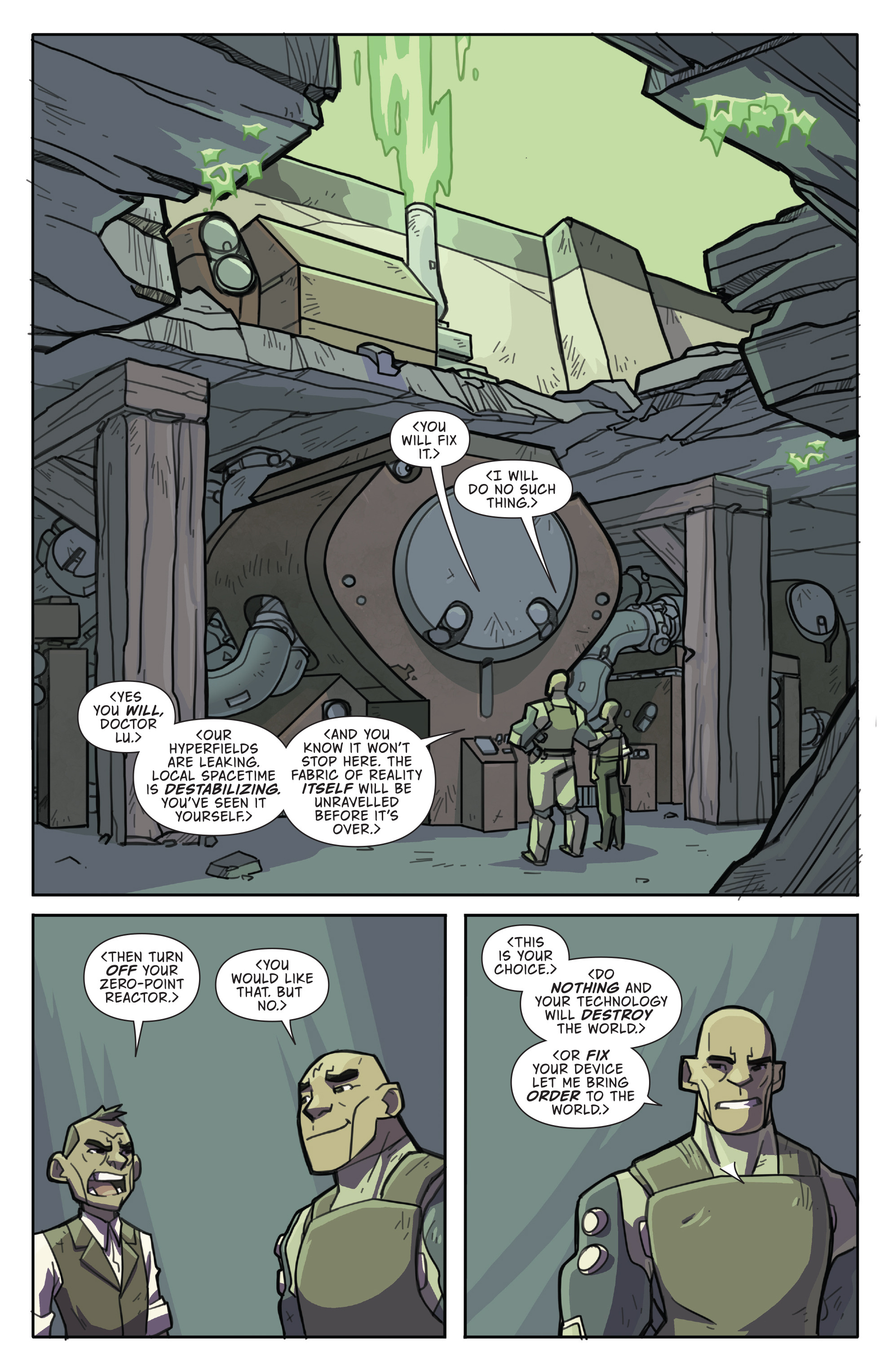 Read online Atomic Robo and the Temple of Od comic -  Issue #4 - 10
