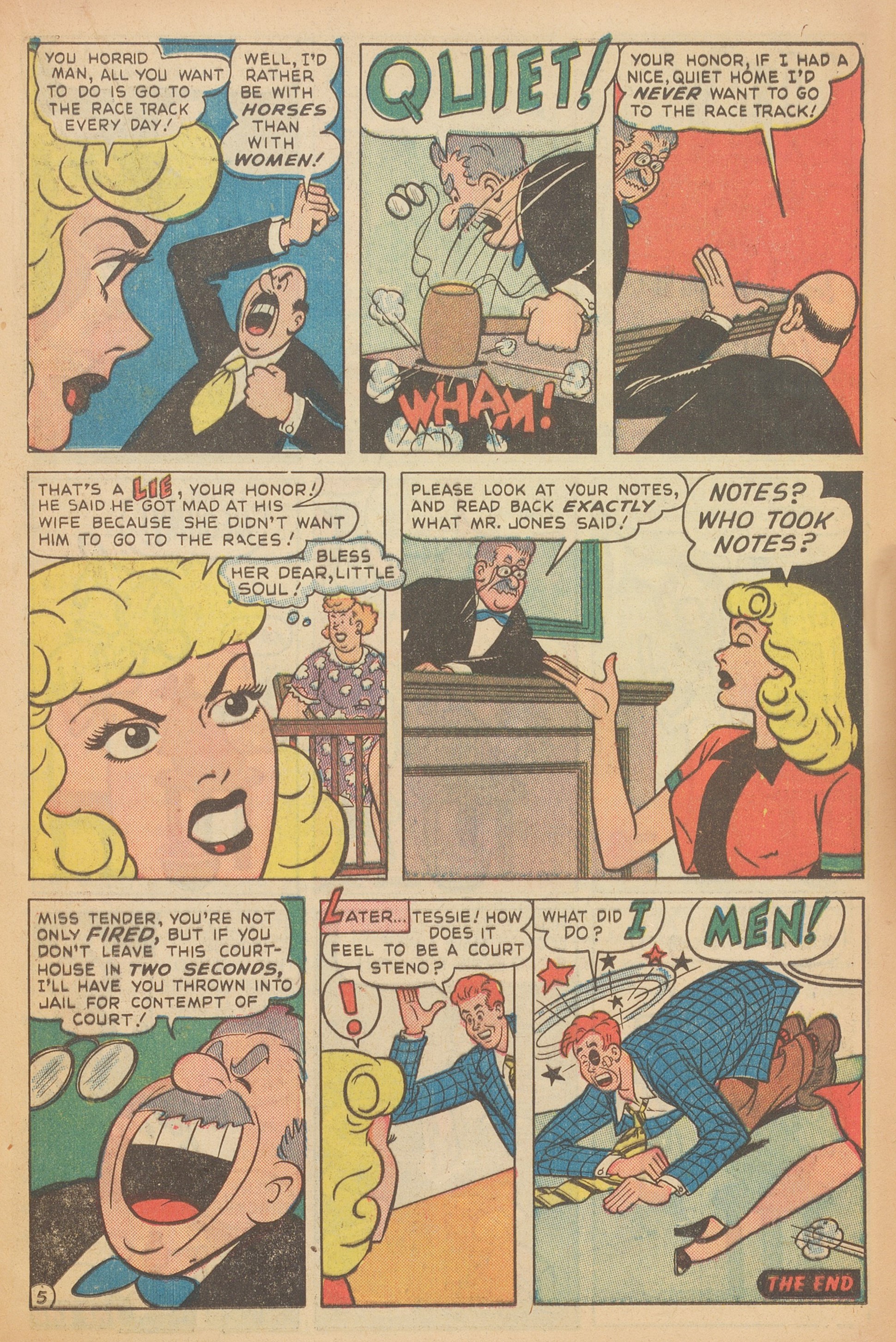 Read online Nellie The Nurse (1945) comic -  Issue #15 - 23
