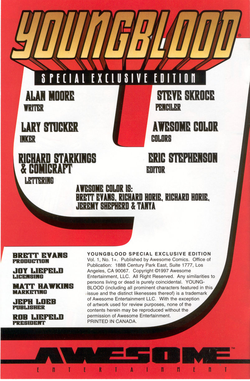 Read online Youngblood Special Exclusive Edition comic -  Issue # Full - 2