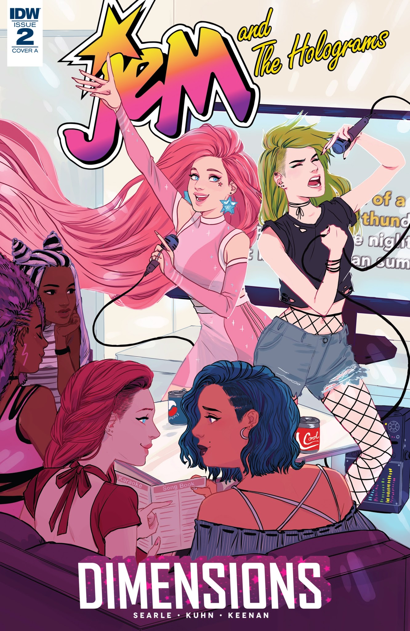 Read online Jem and the Holograms: Dimensions comic -  Issue #2 - 1