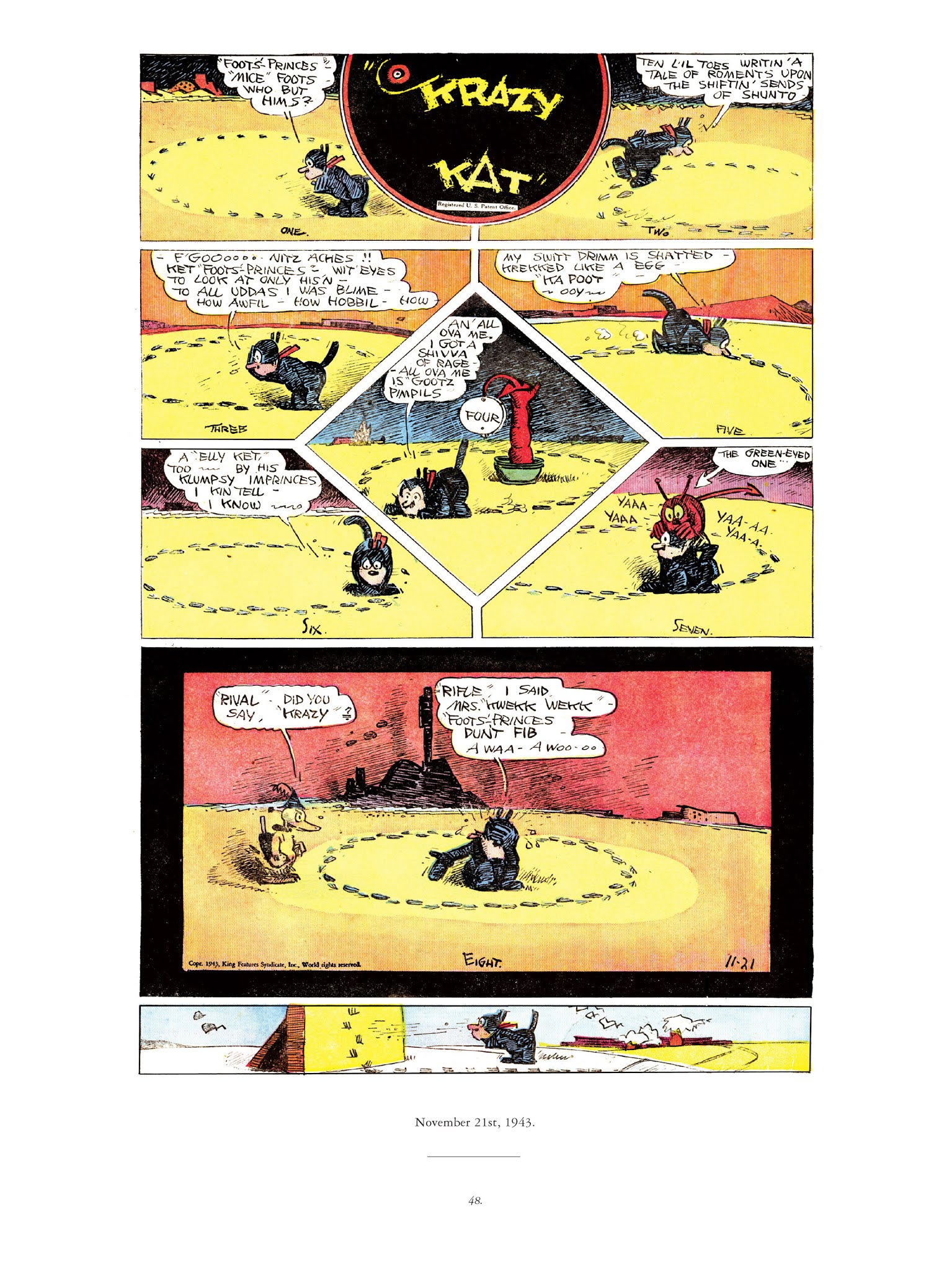 Read online Krazy & Ignatz comic -  Issue # TPB 13 - 74