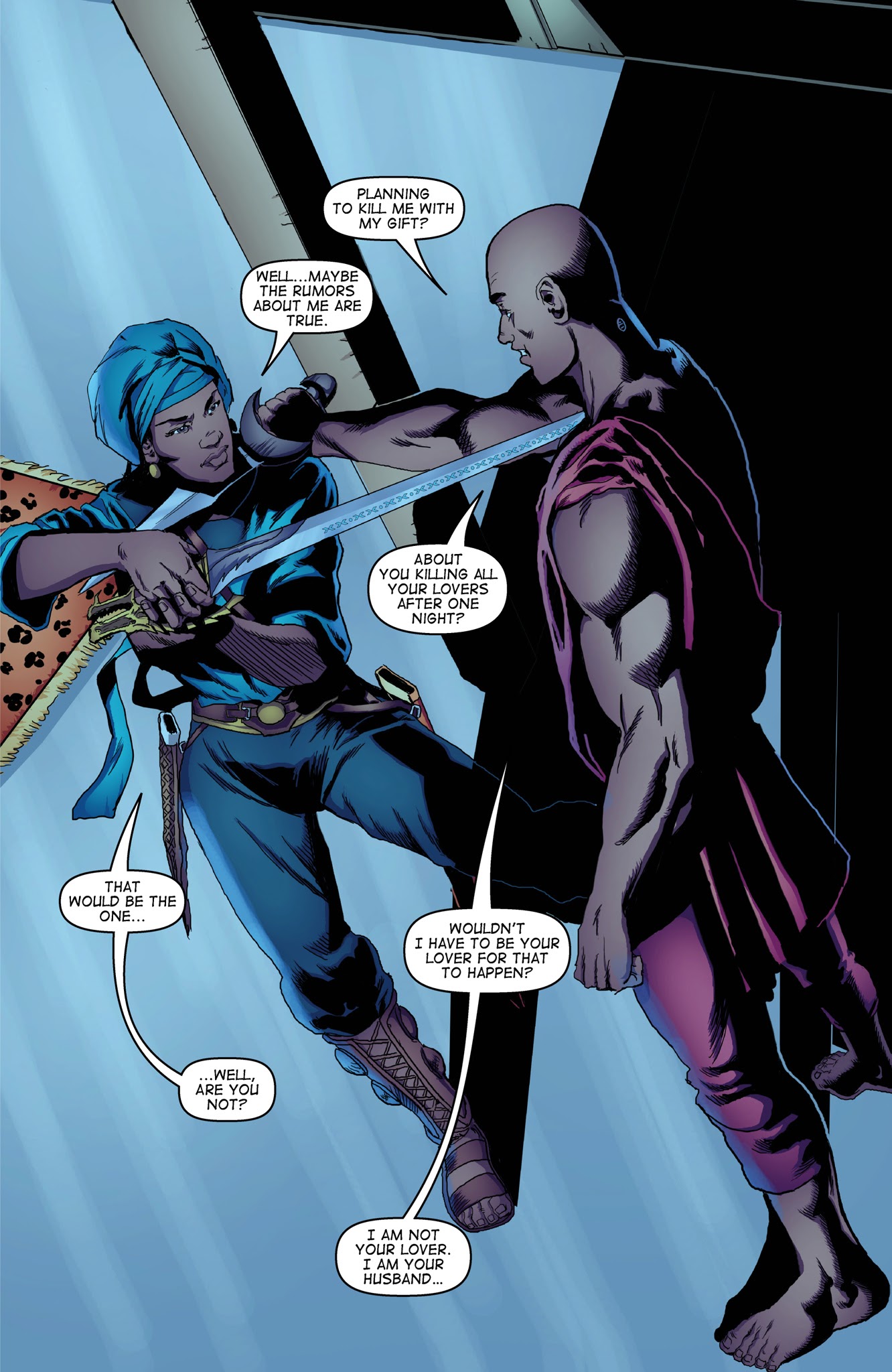 Read online Malika: Warrior Queen comic -  Issue # TPB 1 (Part 1) - 59