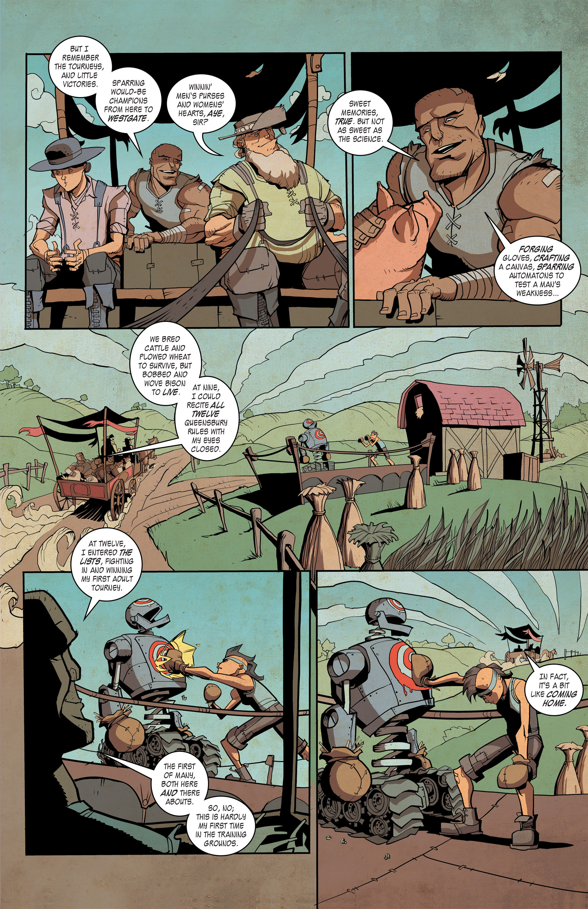 Read online Kings and Canvas comic -  Issue #1 - 11