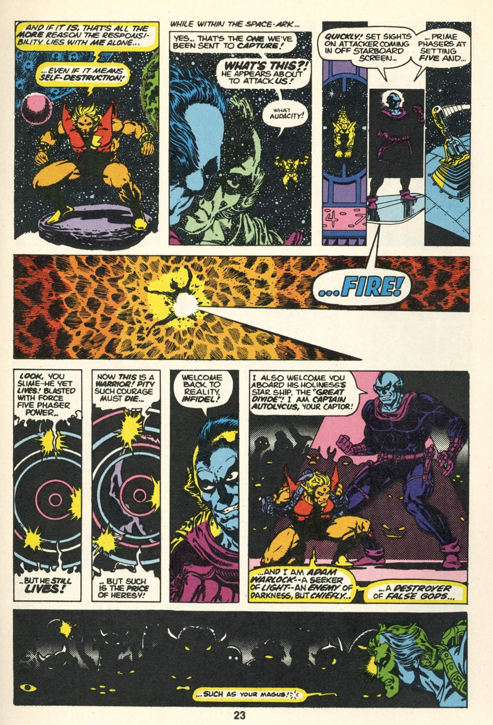 Read online Warlock (1982) comic -  Issue #1 - 25