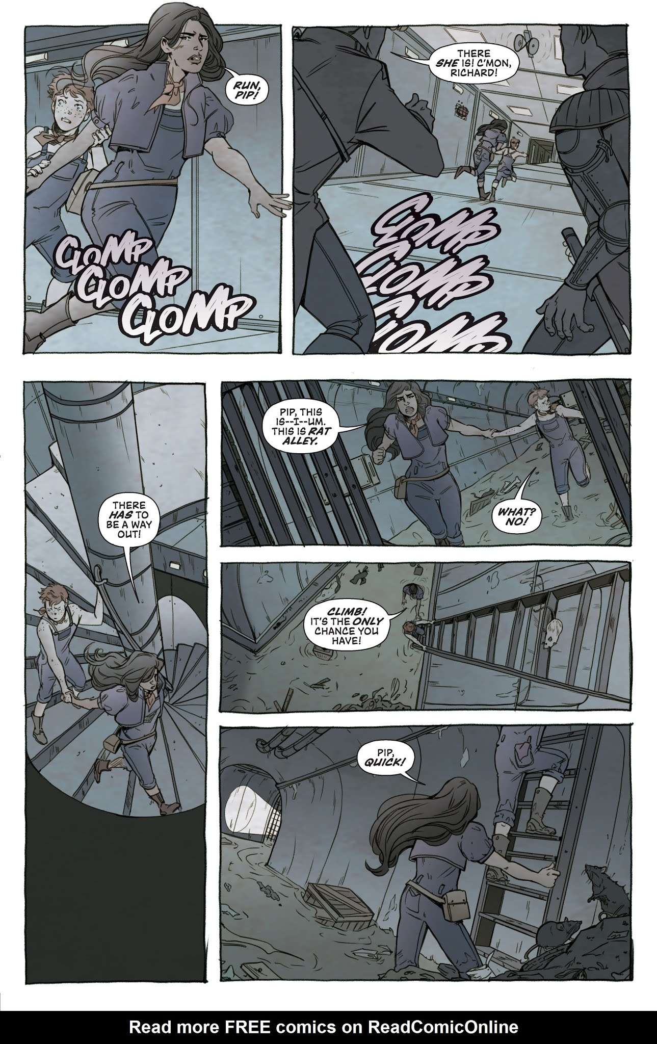 Read online Olivia Twist comic -  Issue #1 - 16